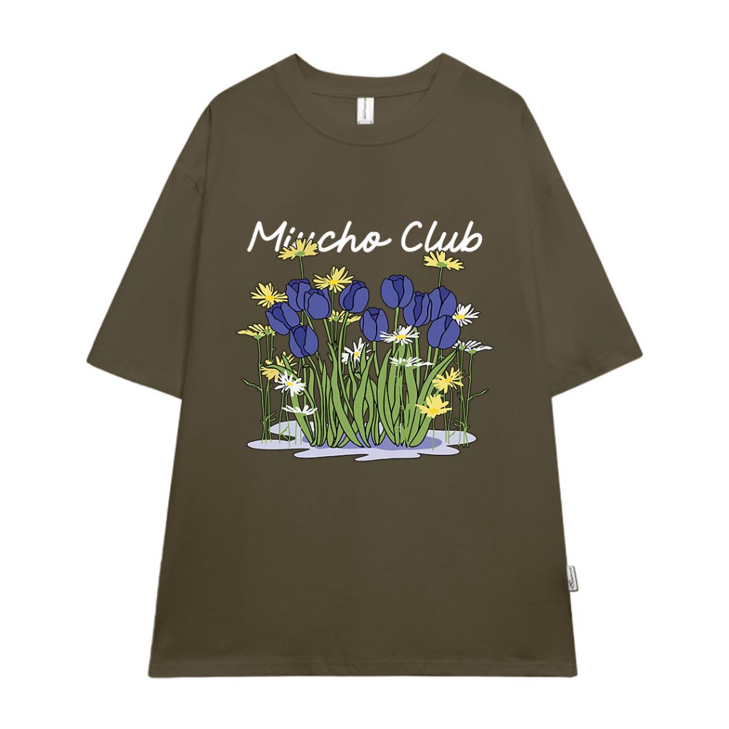 Áo thun local brand form rộng nam nữ vải cotton ATD1155 Miucho tay ngắn cổ tròn in mix_thumbnail_23