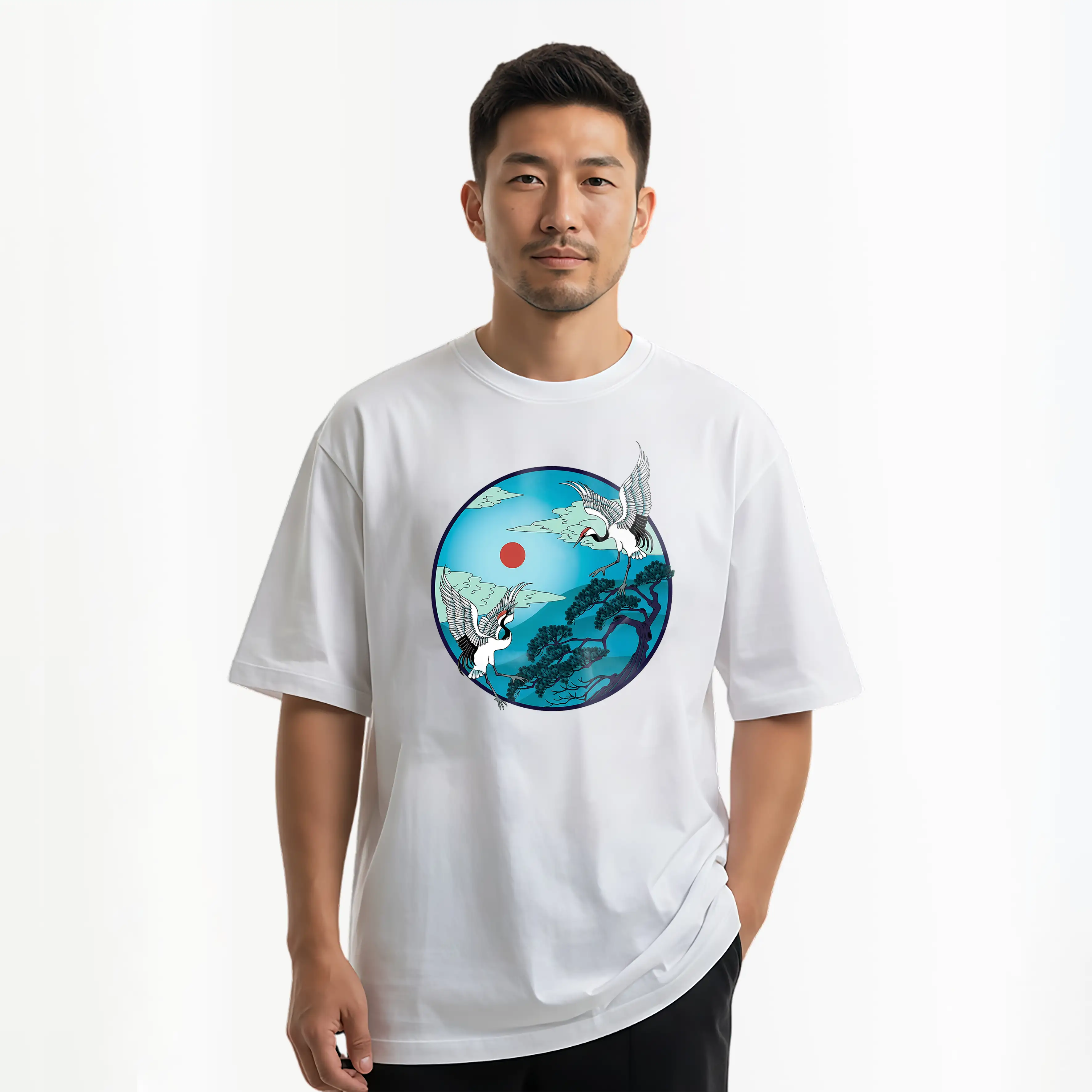 Áo thun form rộng big size họa tiết TeePrint 3217_thumbnail_4