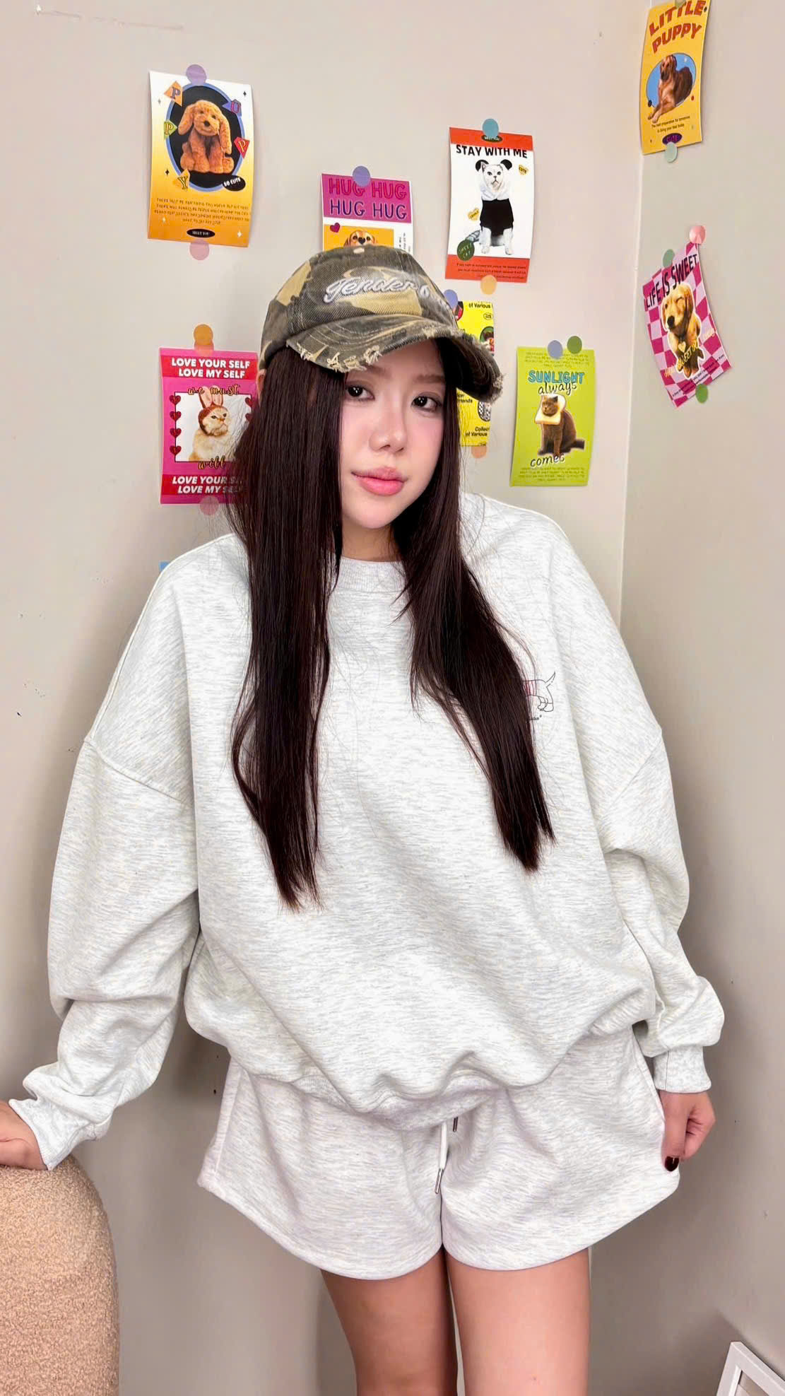 Quần short nữ trơn Miucho vải nỉ 2 da thoáng mát dày dặn QS00054_thumbnail_2