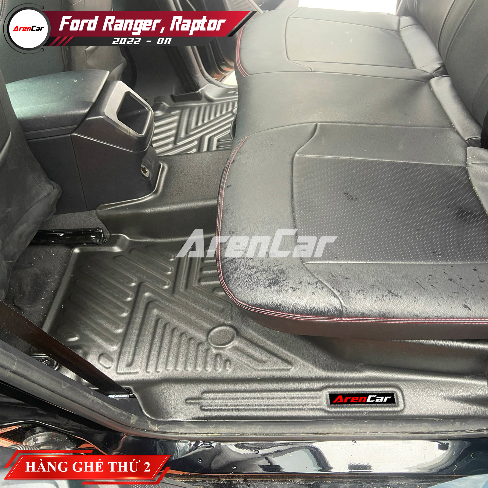 [Aren Car] Thảm Lót Sàn Ô Tô TPE Nhựa Đúc Ford Ranger_thumbnail_4