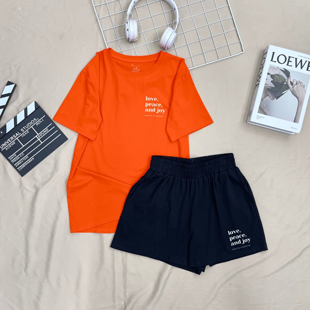 Đồ bộ nữ thun cotton dáng rộng mặc nhà đi chơi mùa hè mát mẻ - LOZA BP19_thumbnail_6