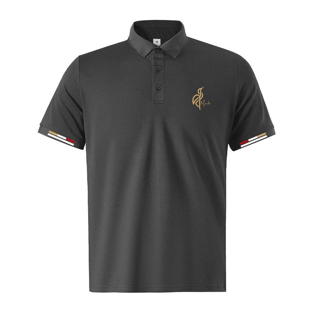 Áo polo nam form vừa regular vải cá sấu đứng form thoáng mát 1844 Miucho Iconic in basic_thumbnail_0