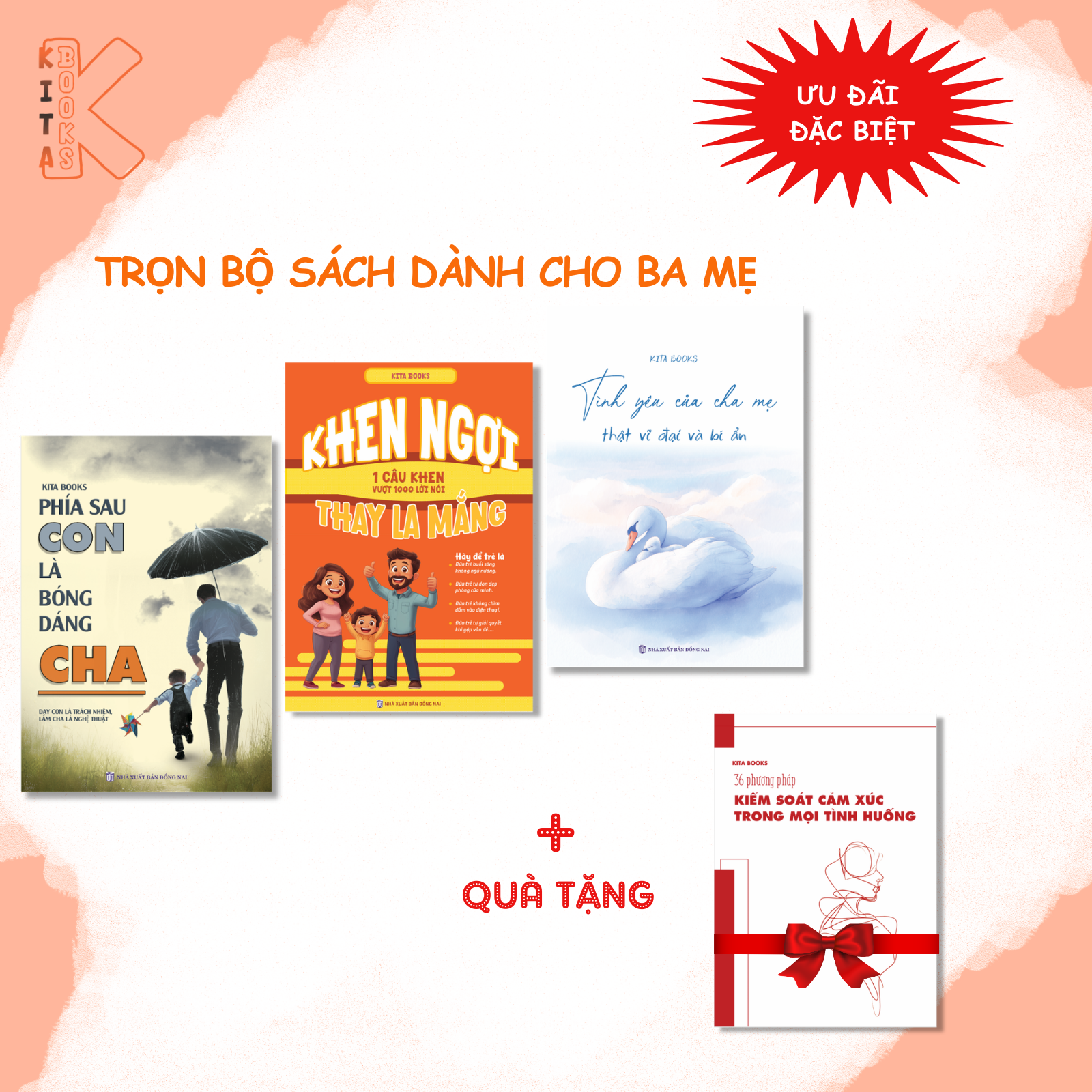 (COMBO) SÁCH DÀNH CHO CHA MẸ BẢN ĐẶC BIỆT + QUÀ TẶNG
