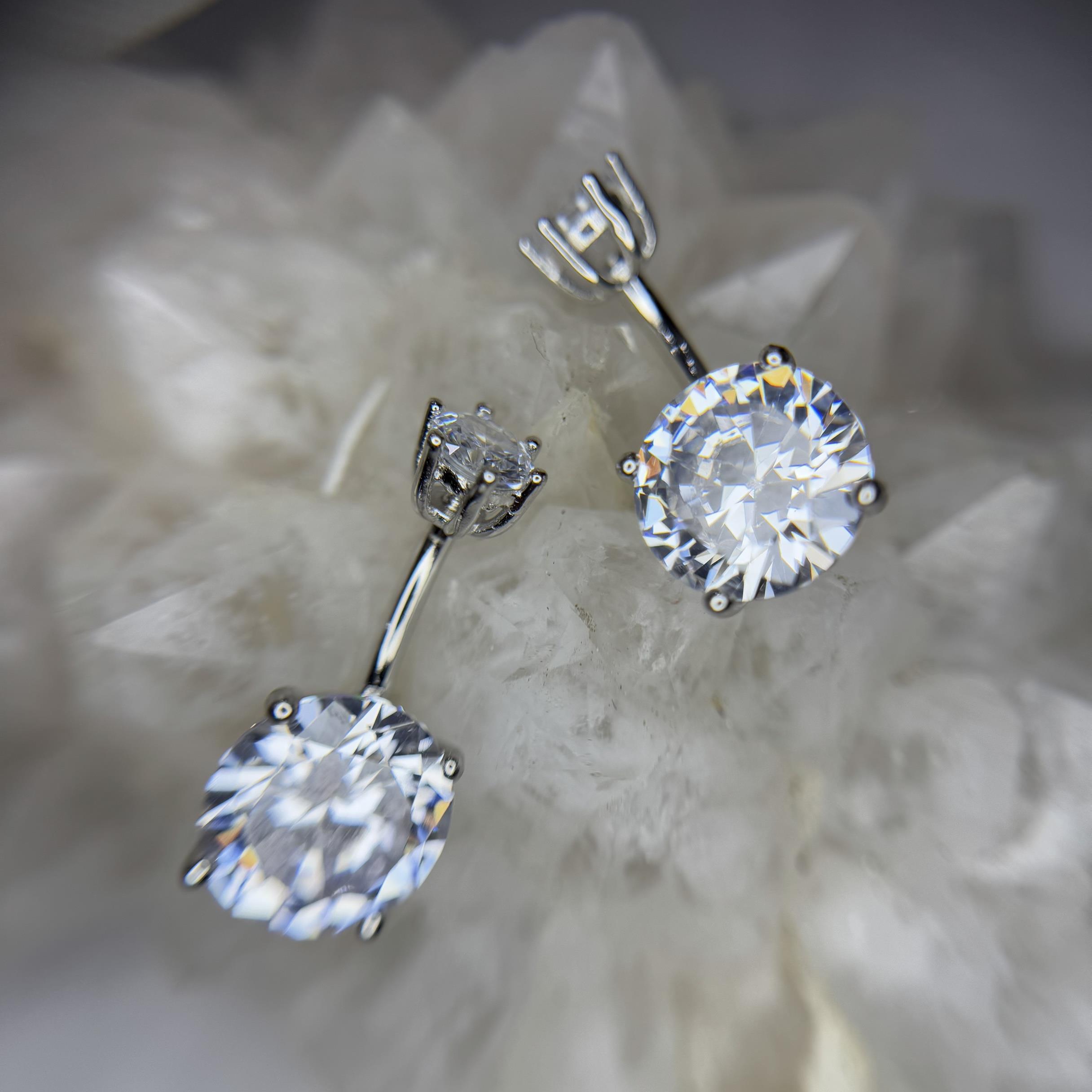 rốn bạc xi bạch kim đá chấu hai đầu tròn to_thumbnail_2