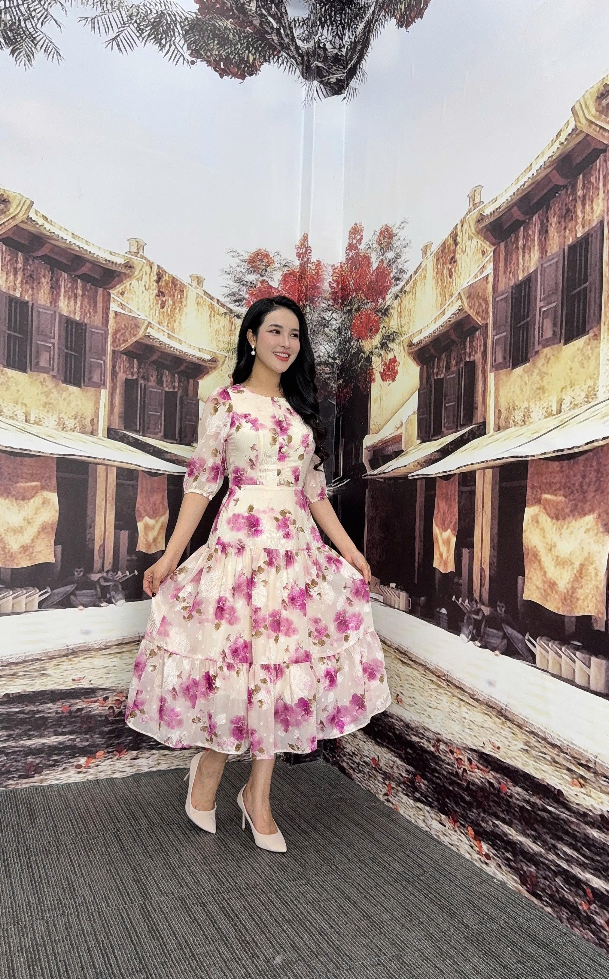 Đầm xòe - Y1989 - Thương hiệu Zonbig_thumbnail_3