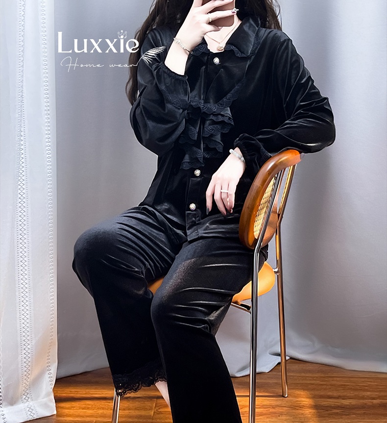 NHUNG35 Bộ ngủ nhung cổ bèo tầng_thumbnail_4