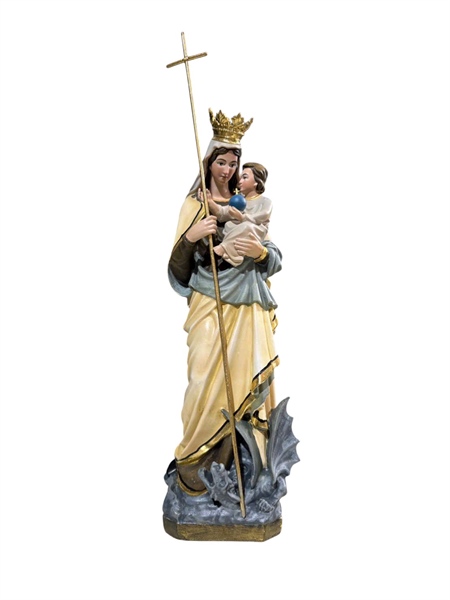 Tượng Đức Mẹ Hà Nội 35cm vẽ tay