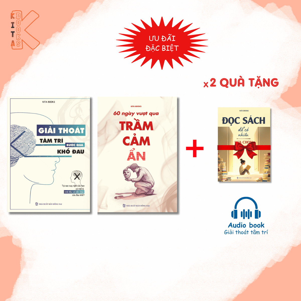 COMBO 3 CUỐN: GIẢI TỎA TÂM TRÍ – CHỮA LÀNH BÊN TRONG – MỞ RỘNG LỰA CHỌN