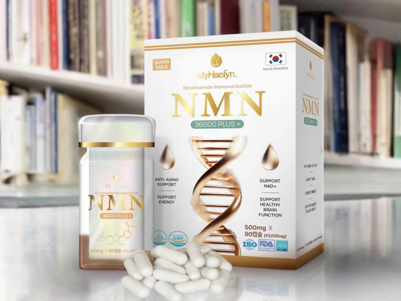 VIÊN UỐNG NMN 36000 PLUS+ TÁI TẠO CƠ THỂ TRẺ HÓA TRẮNG DA LƯU GIỮ VẺ ĐẸP