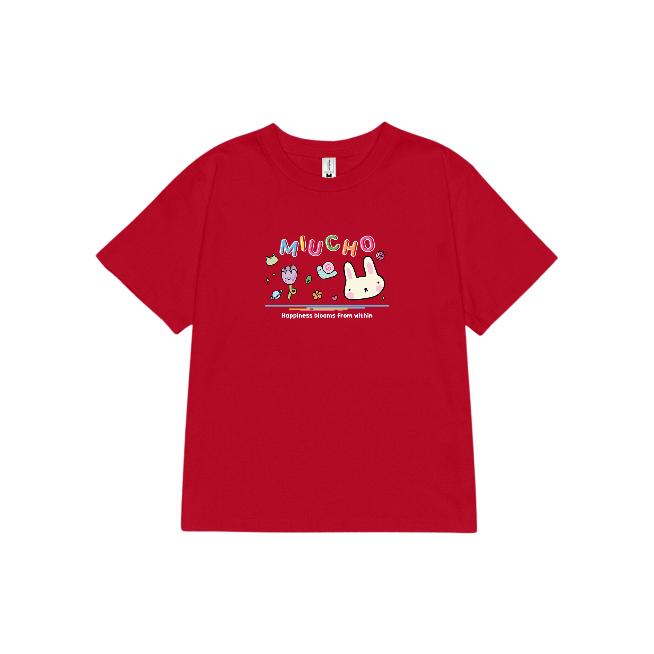 Áo baby tee ôm chất vải cotton co giãn 4 chiều thoáng mát ABD1691 Miucho in mix