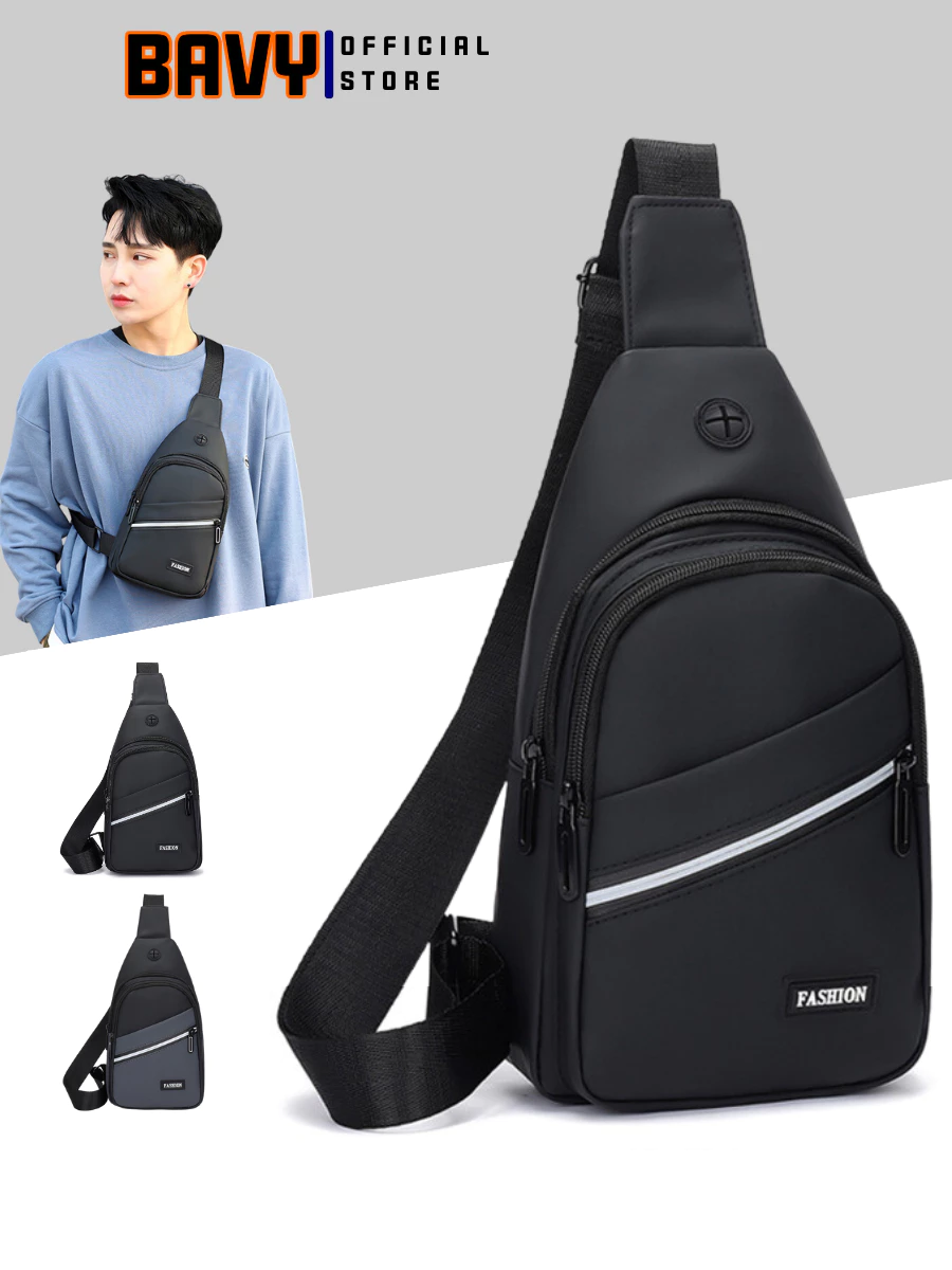 Túi đeo chéo nam mini chống nước thời trang Hàn Quốc đựng điện thoại đi chơi_thumbnail_4