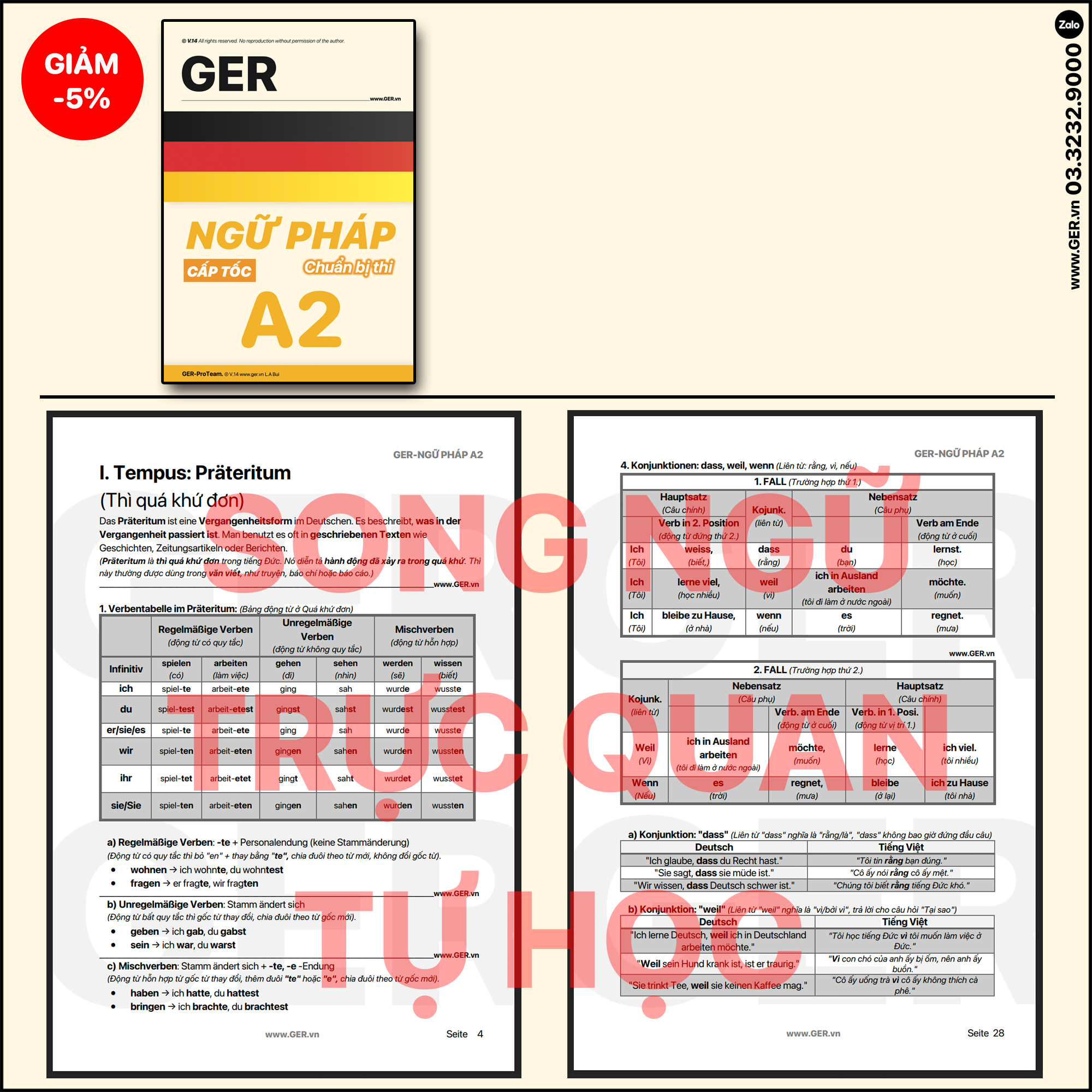 Ngữ Pháp Tiếng Đức A2