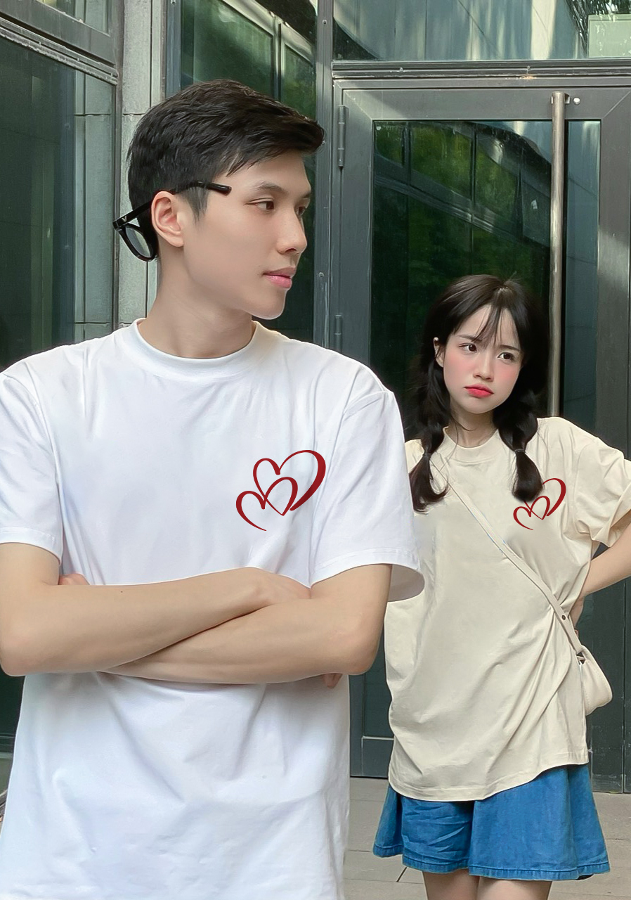 Áo phông đôi nam nữ form rộng 1952 Miucho Club cổ tròn vải cotton 2c 250gsm dày dặn in basic_thumbnail_5