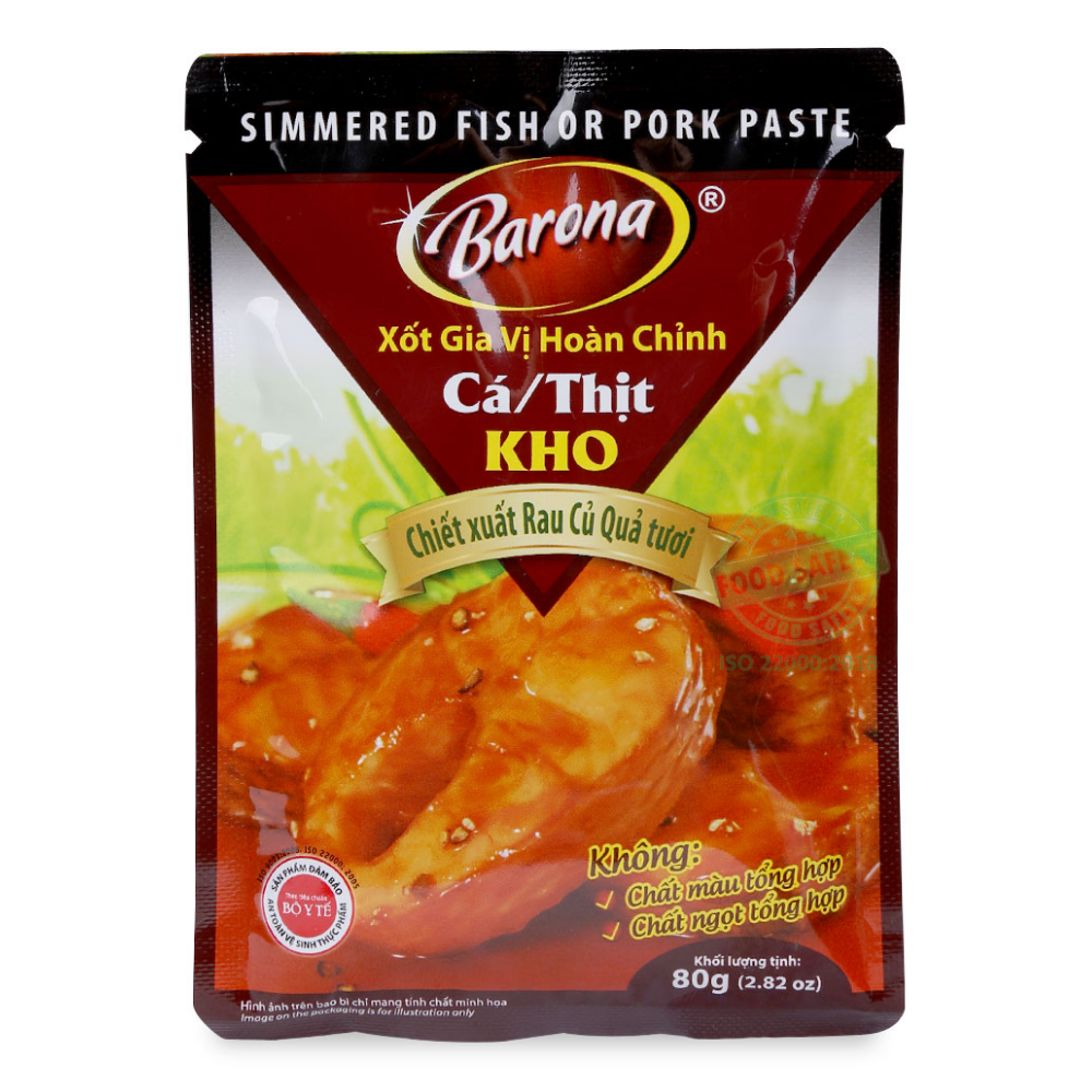 Sốt kho đa năng cá ,thịt | Gói 80g