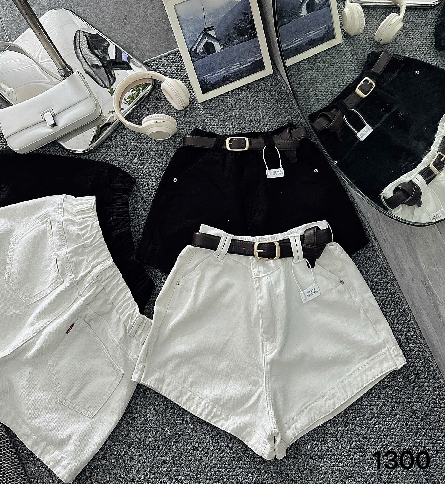 Quần short jean kaki lưng thun bigsize QSJ1300-1 dành cho nàng bigsize từ 55-90kg_thumbnail_11