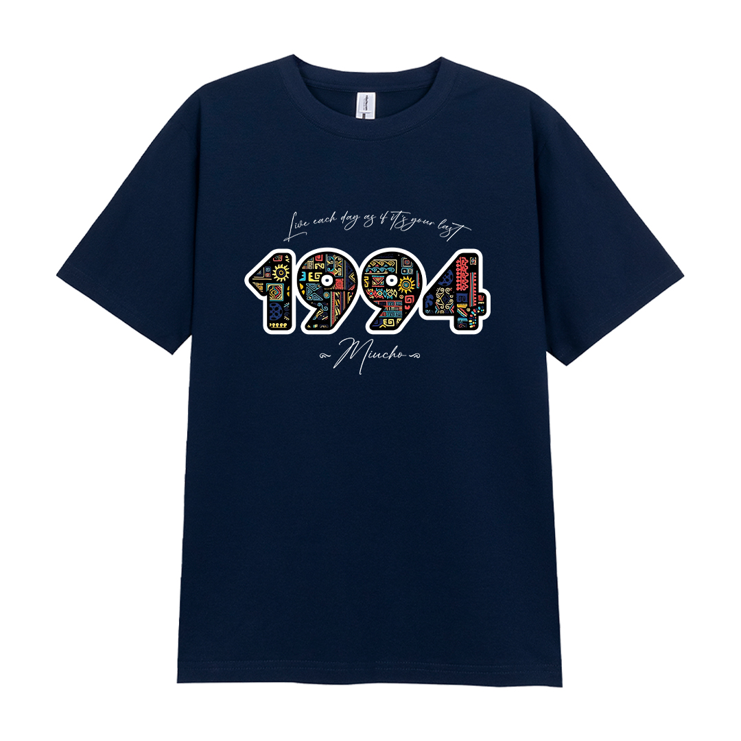 Áo thun nữ in năm sinh 1994 form vừa regular vải cotton 4c thoáng mát ARD1781 Miucho Chic in mix_thumbnail_13