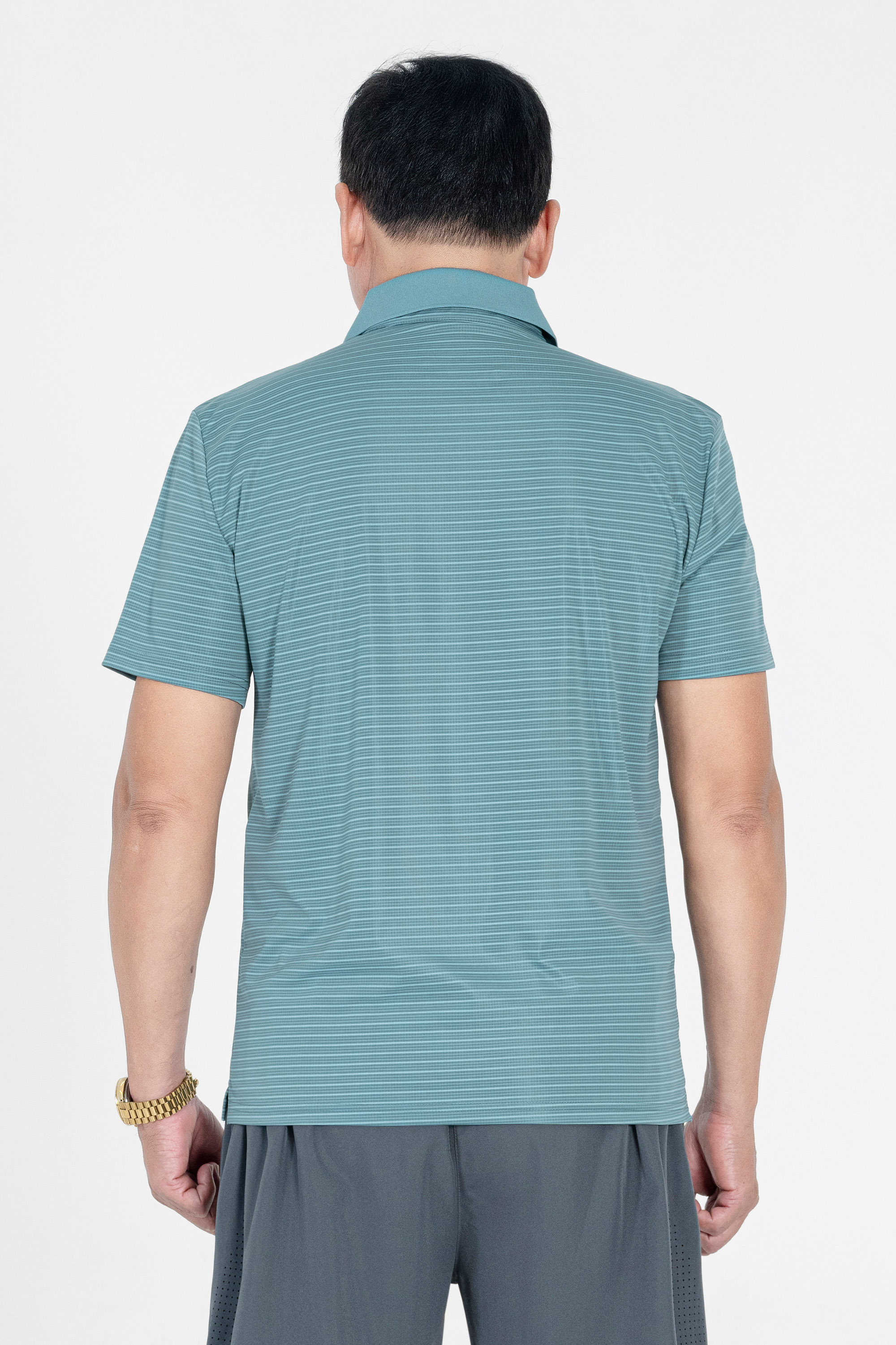 Áo Polo Túi Ngực Nam Trung Niên ANCHI Chất Liệu Cotton Cao Cấp Có Xẻ Tà Màu Xanh Nhạt_thumbnail_34