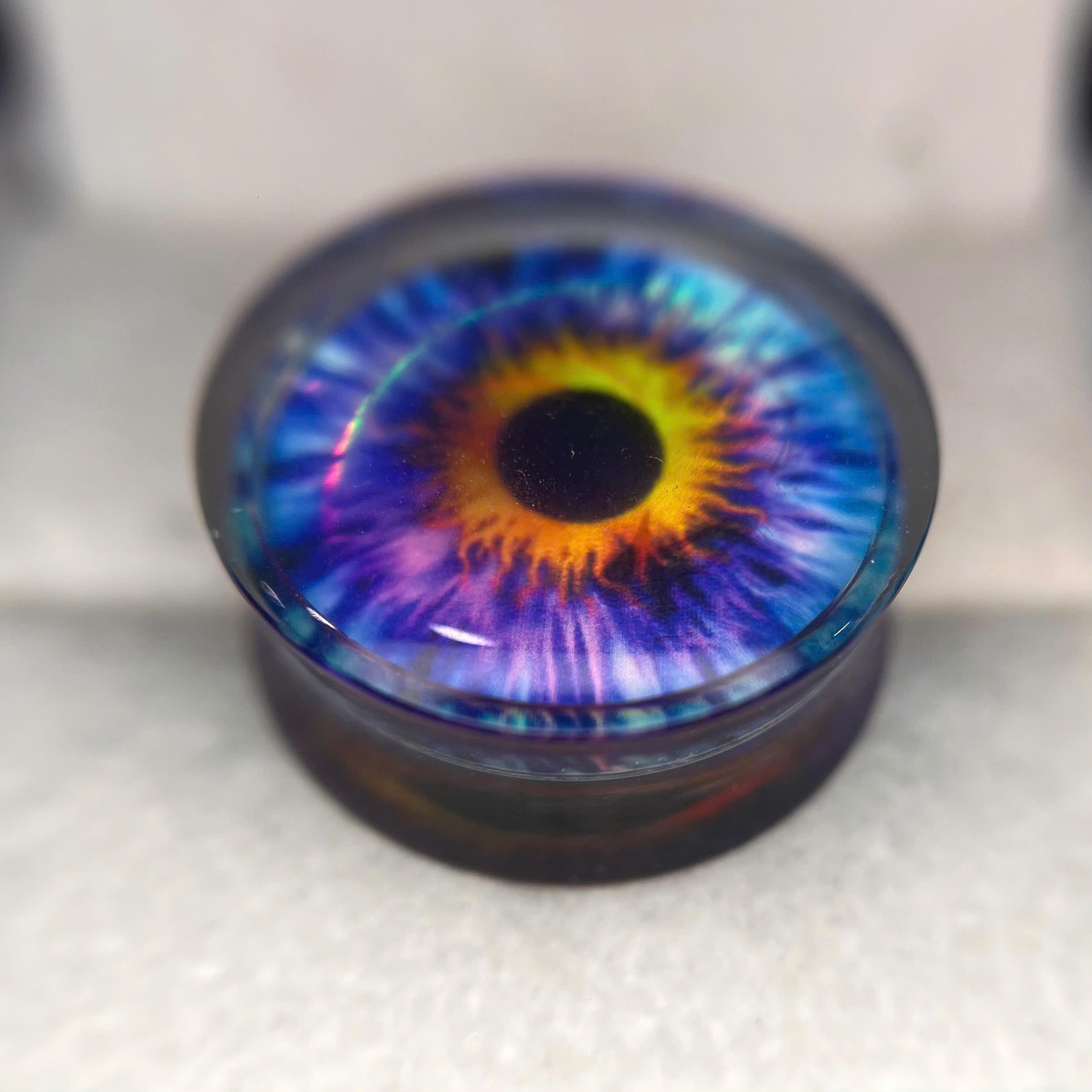 Khuyên nong mắt mèo cam xanh biển size 22._thumbnail_2