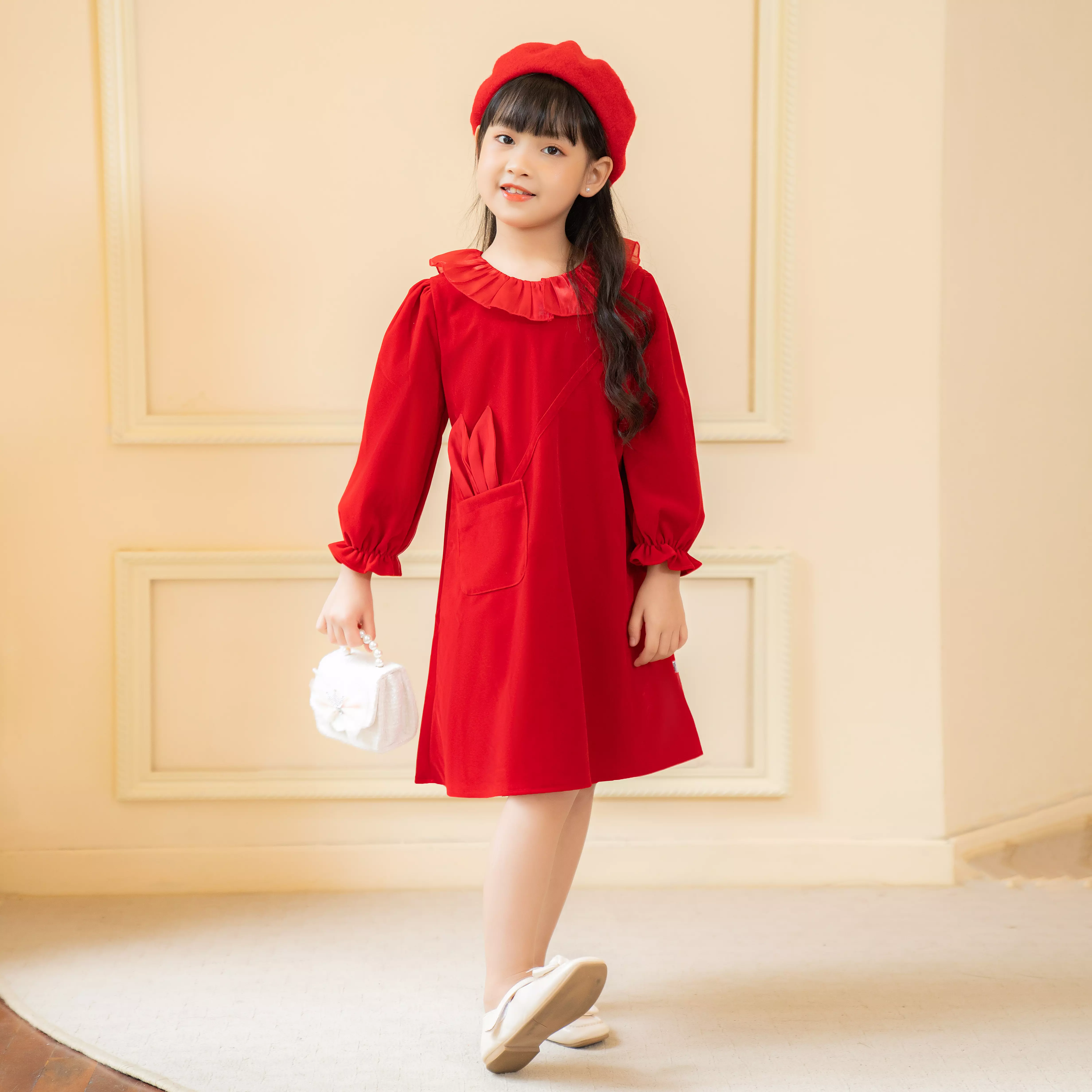 Váy nhung túi tai thỏ_thumbnail_2