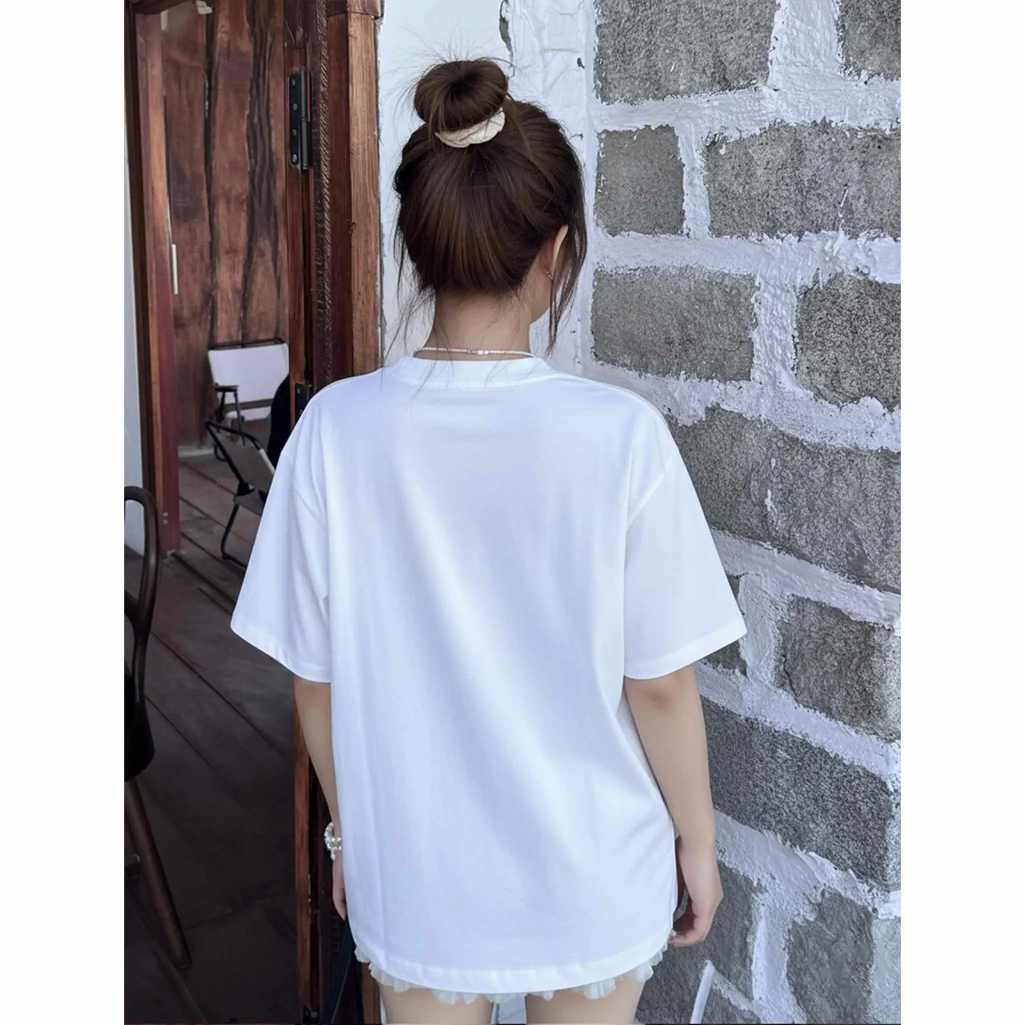 Áo thun boxy Miucho Studio chất vải thoáng mát mềm mại in chữ local brand hình Kitty nhiều màu 2803_thumbnail_4