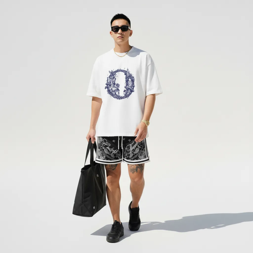 Áo thun nam oversize Miucho Iconic vải cotton mềm mại thấm hút tốt trẻ trung in chữ cái O dễ phối đồ 2760_thumbnail_8