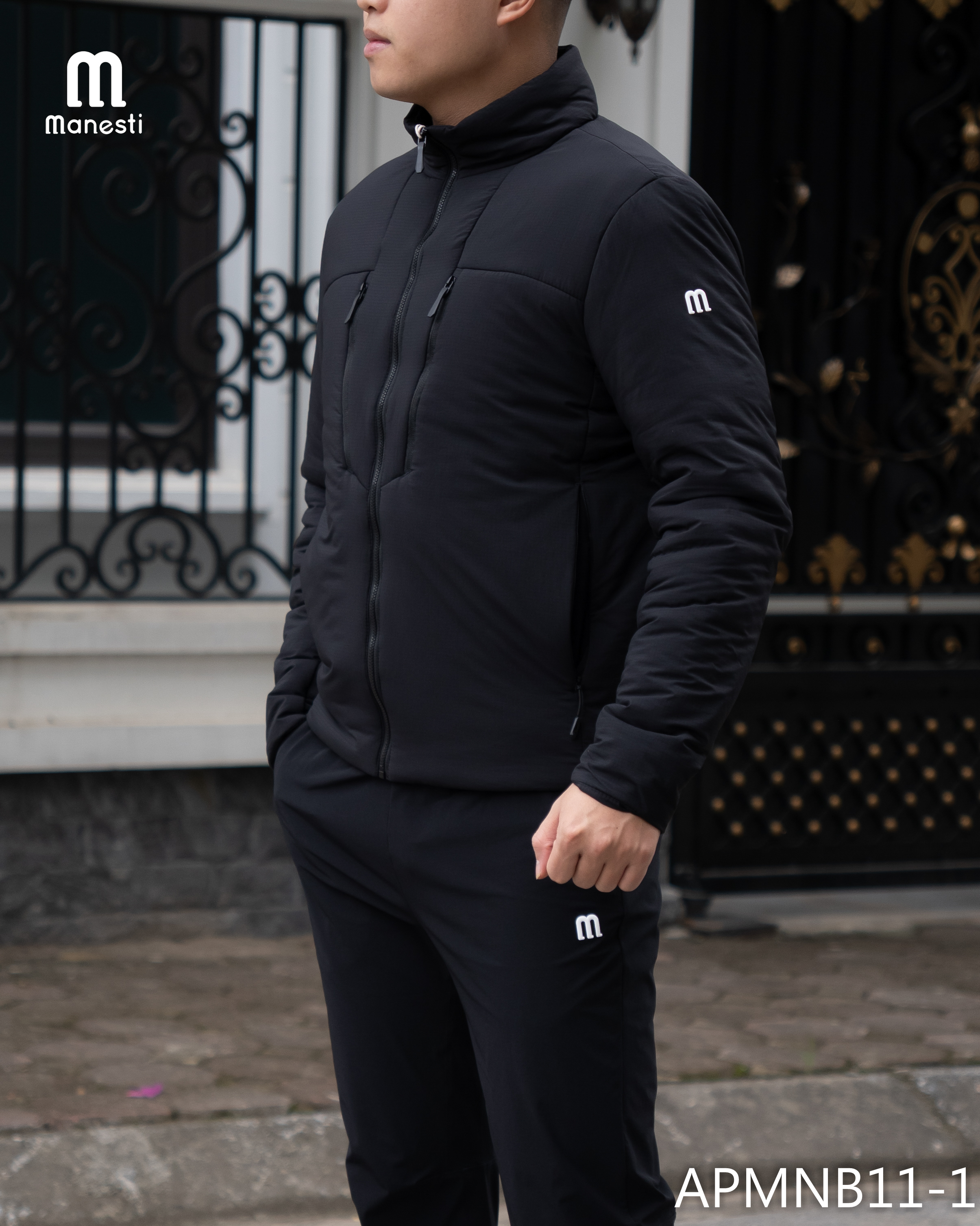 ÁO PHAO MANESTI TRẦN BÔNG CỔ TRỤ_thumbnail_1