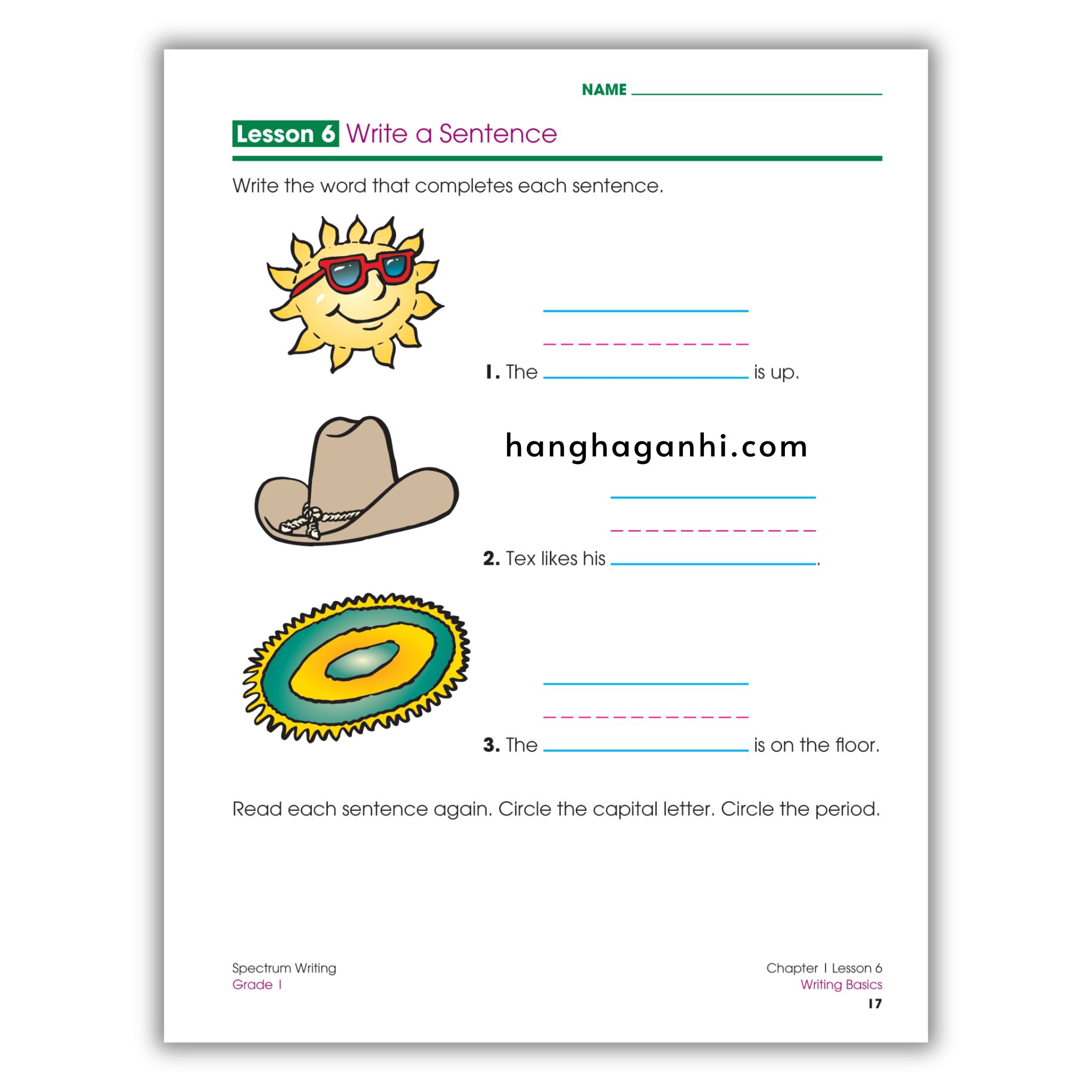 Sách Spectrum Writing Workbook Grade 1_thumbnail_14