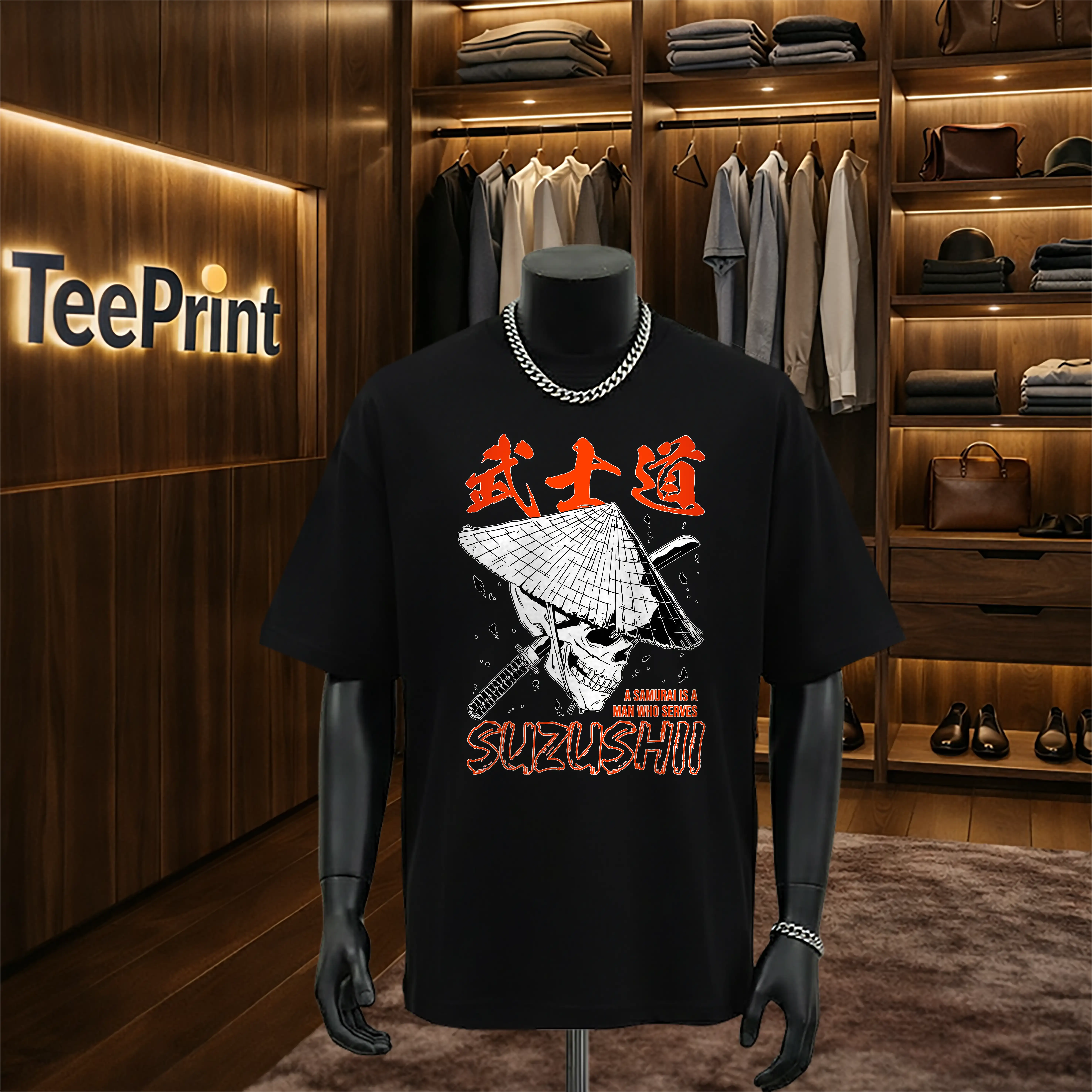 Áo thun form rộng nam cá tính TeePrint 3222_thumbnail_2