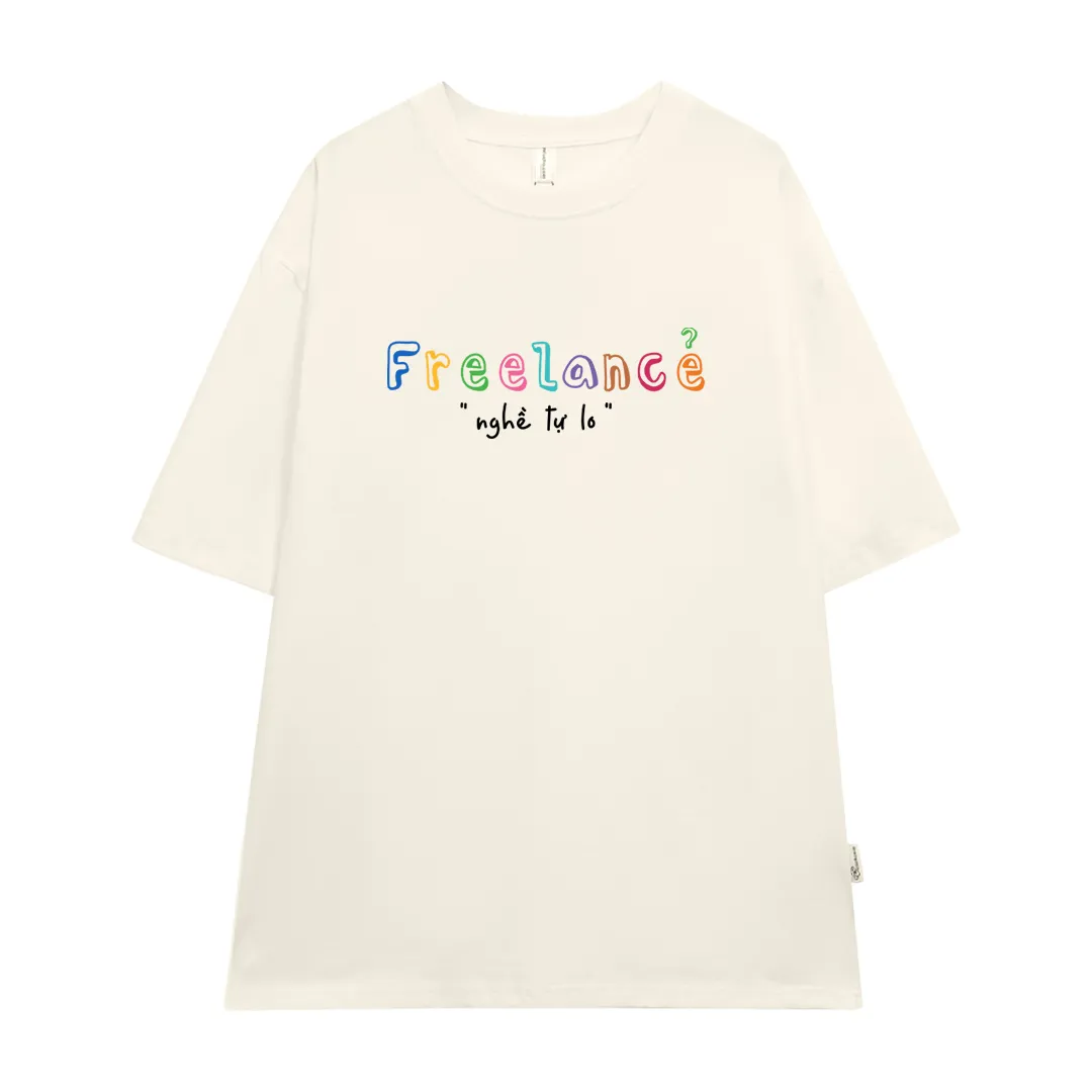 Áo thun form rộng local brand Miucho Club vải dày dặn thoáng mát chữ kiểu Nghề tự lo 2862_thumbnail_11