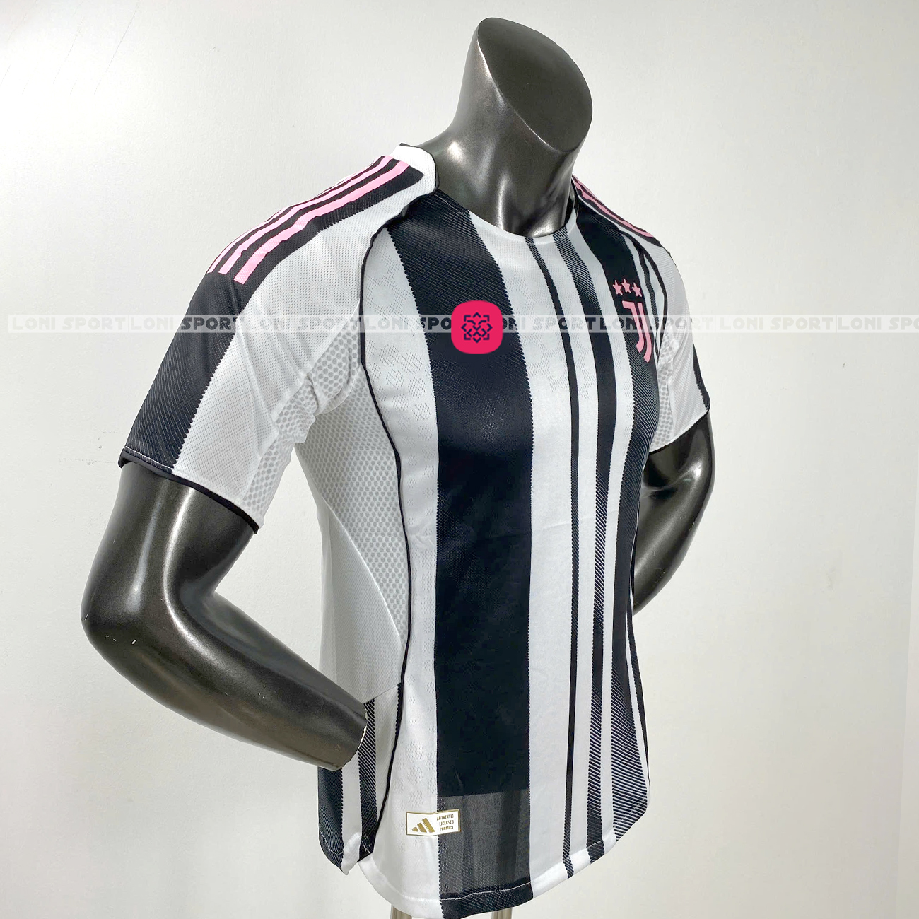 Áo Juventus sân nhà đen/trắng/hồng 25/26 SF_thumbnail_3