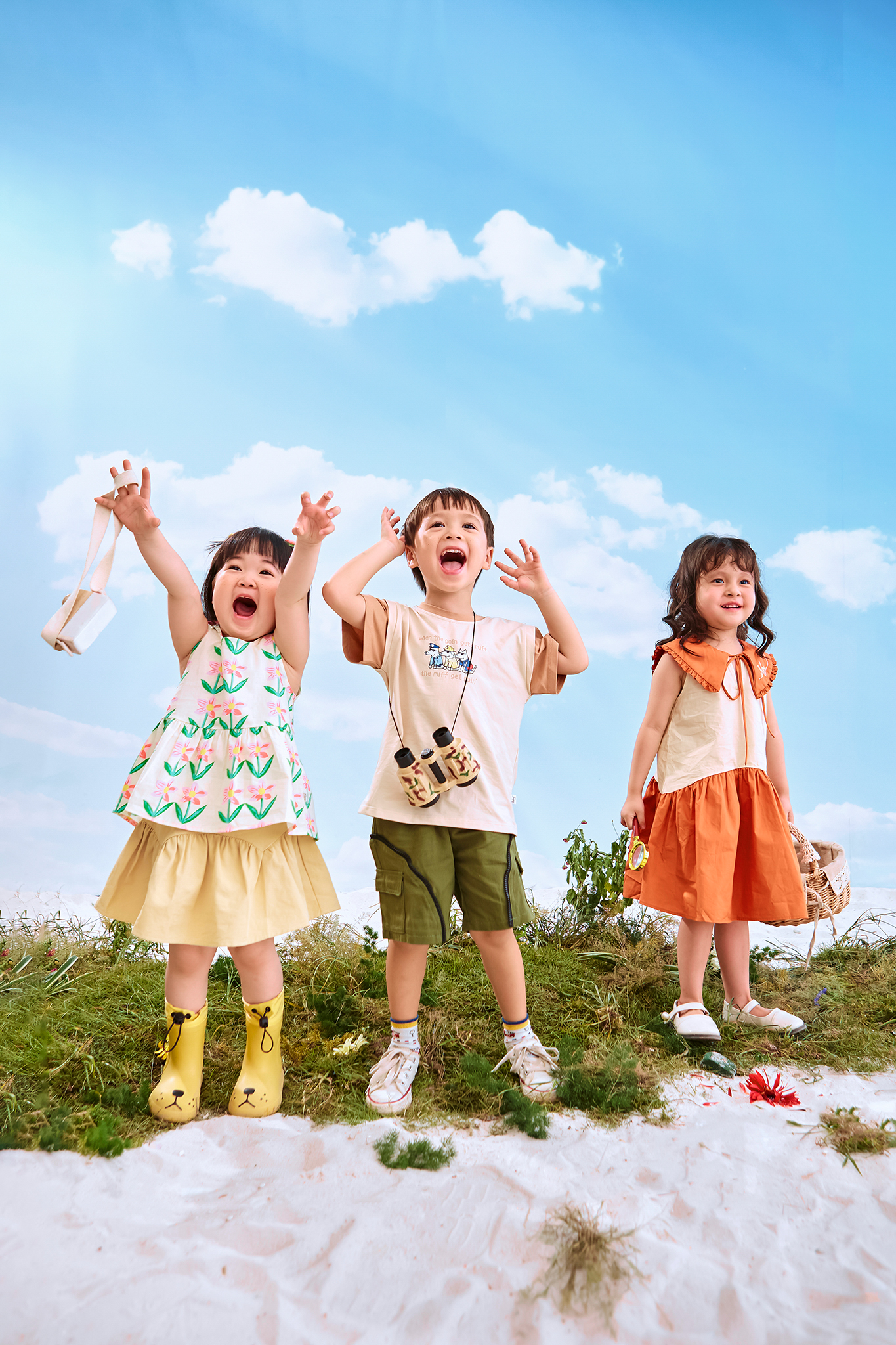 Váy cổ tròn thêu lá cổ Ilaby_thumbnail_2