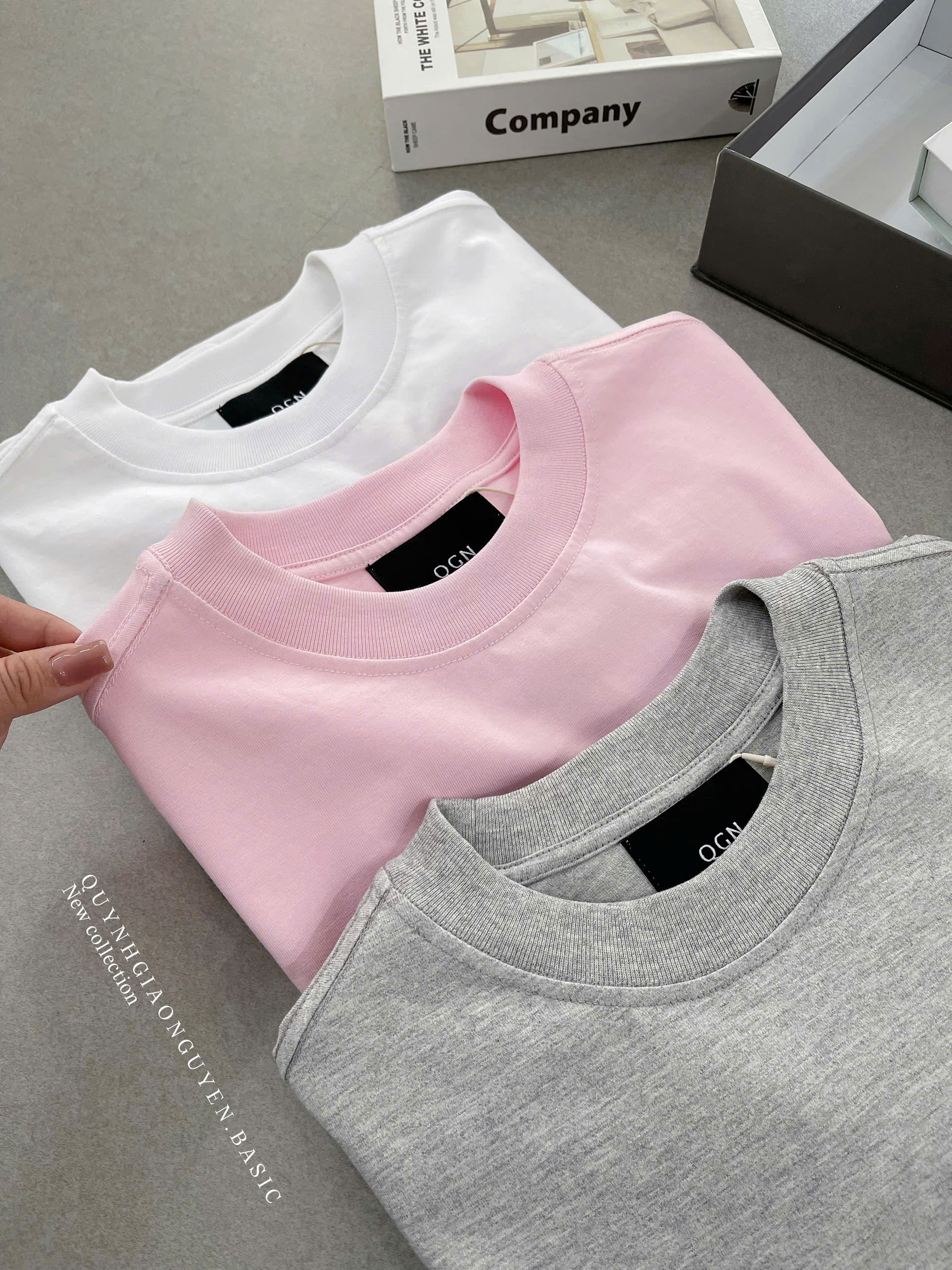 Áo thun trơn rộng ( XÁM )_thumbnail_1