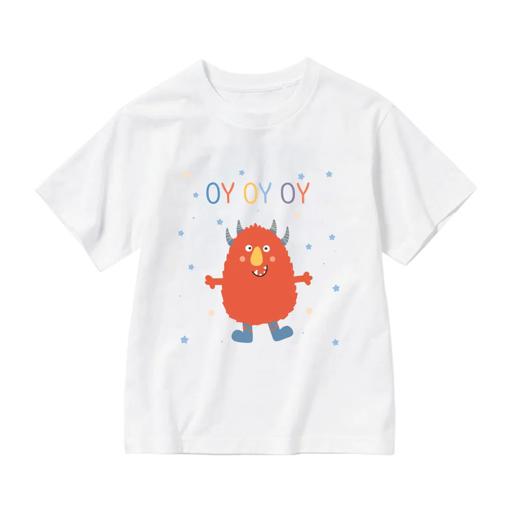 Áo thun bé trai bé gái hoạt hình form rộng Kado 3227_thumbnail_0