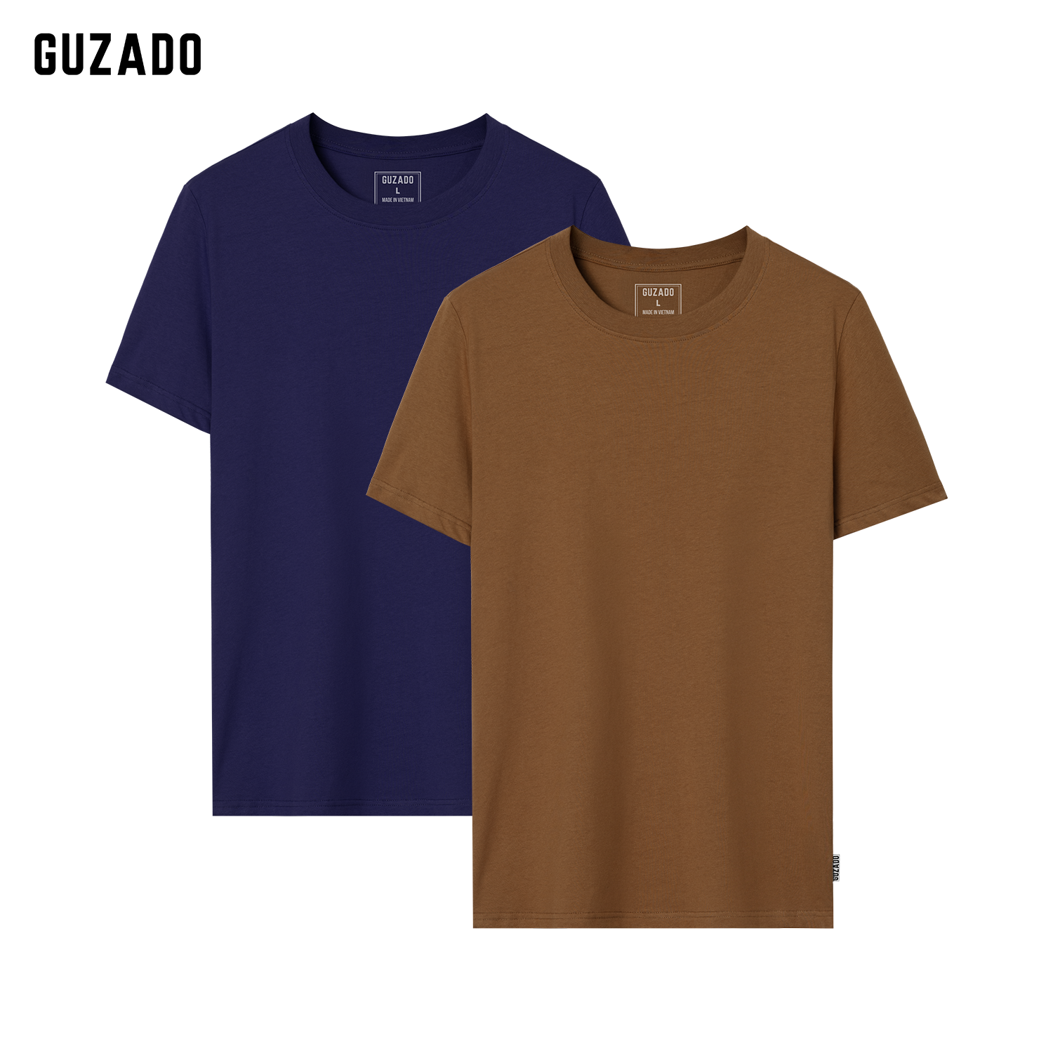 Combo 2 Áo Thun Nam GUZADO Vải Cotton 220gsm CB2GTS05_thumbnail_20