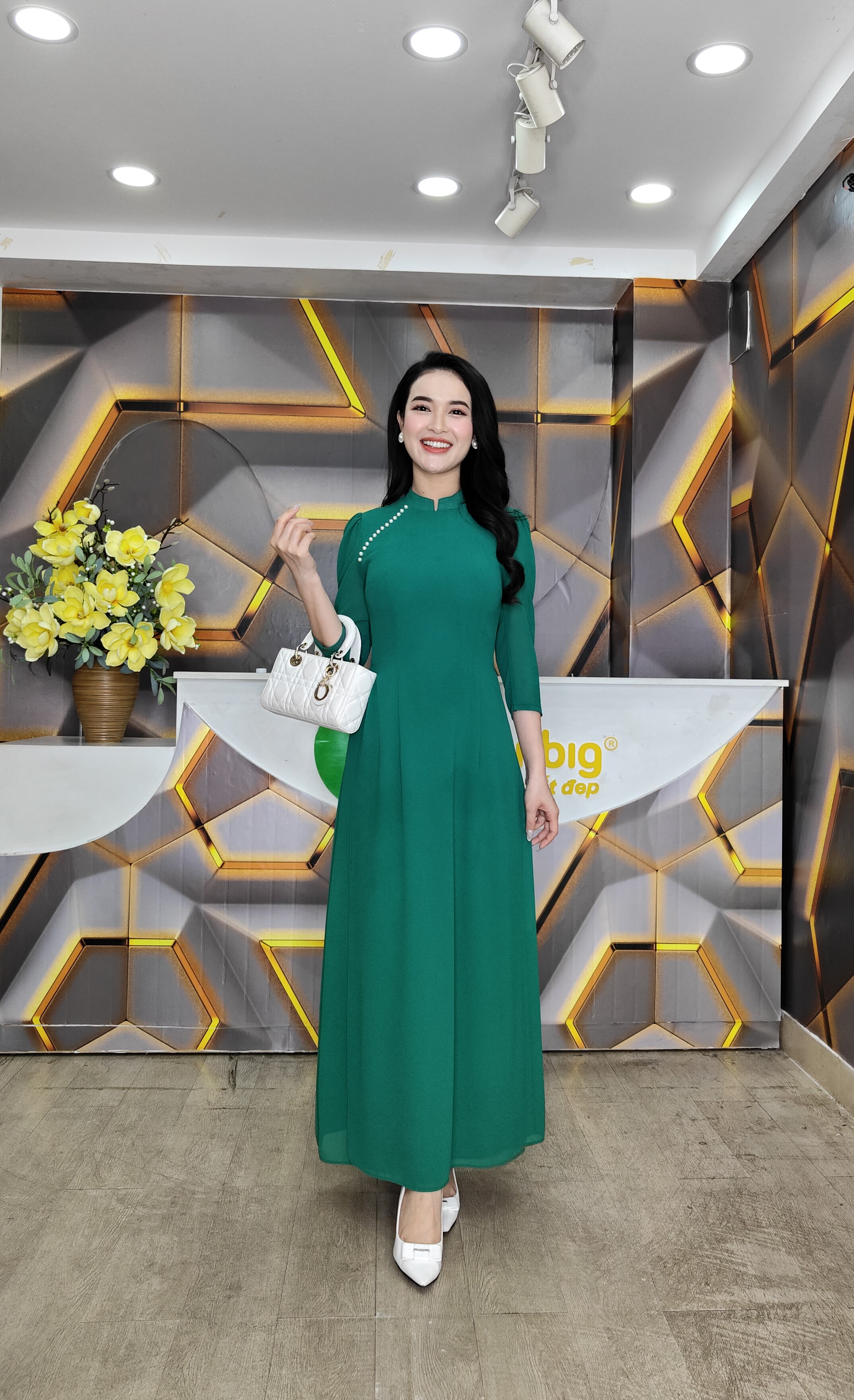 Đầm giả áo dài - Y1367 - Thương hiệu Zonbig_thumbnail_8
