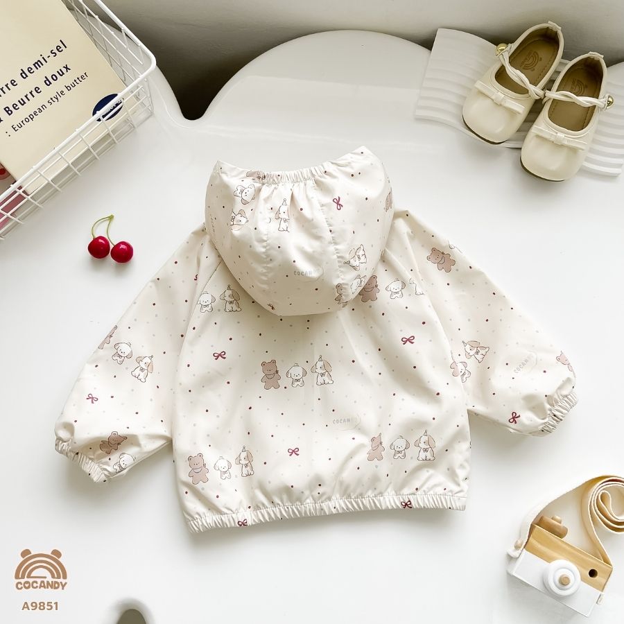 Áo khoác gió BE họa tiết gấu cún_thumbnail_3