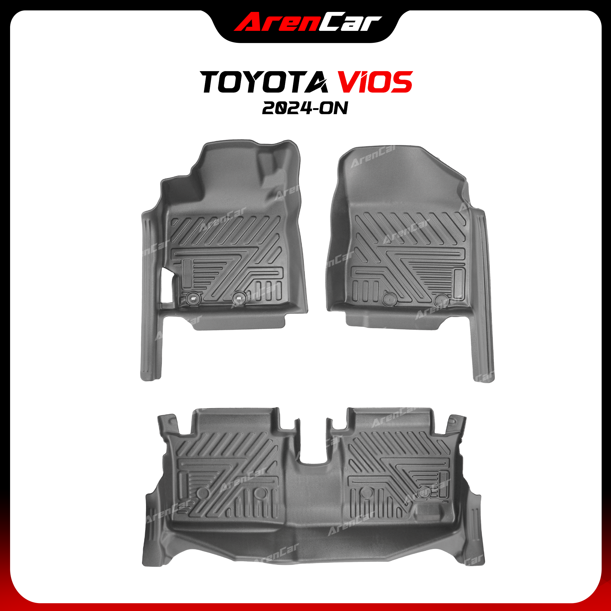 Thảm Lót Sàn Ô Tô TPE Nhựa Đúc Toyota Vios_thumbnail_1