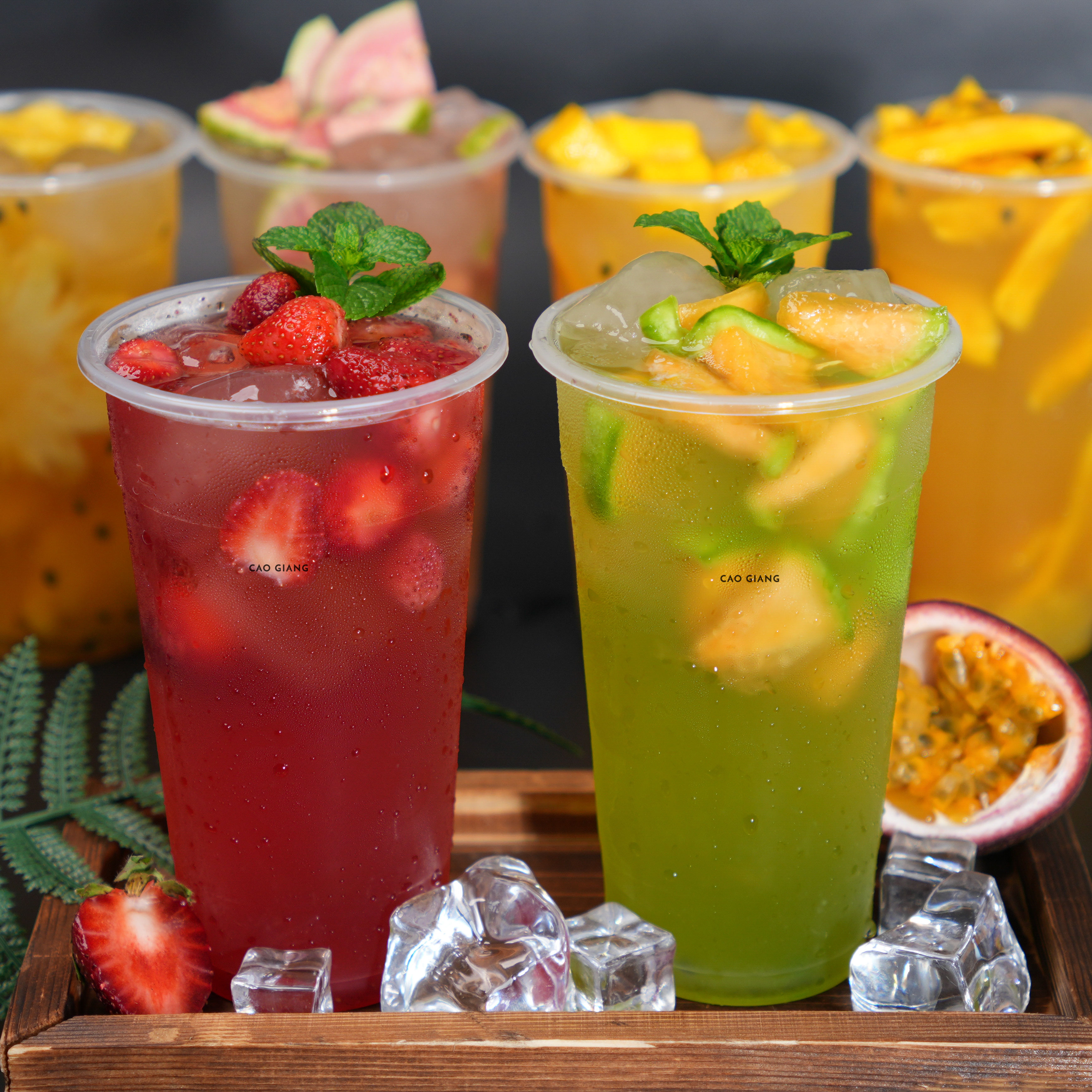 Lớp Trà Hoa Quả Nhiệt Đới