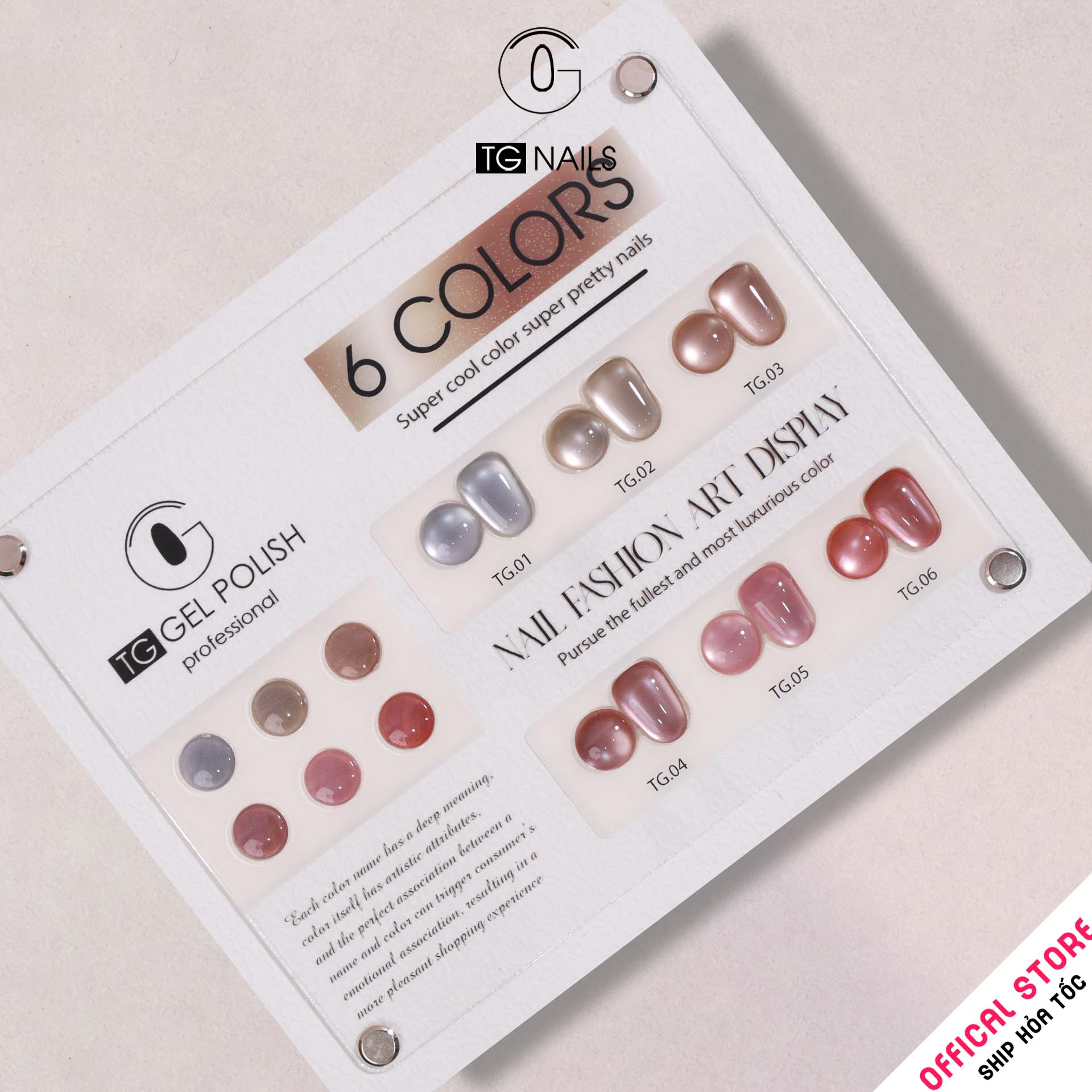 Set sơn gel 6 màu mắt mèo Kim Sa TG_thumbnail_2