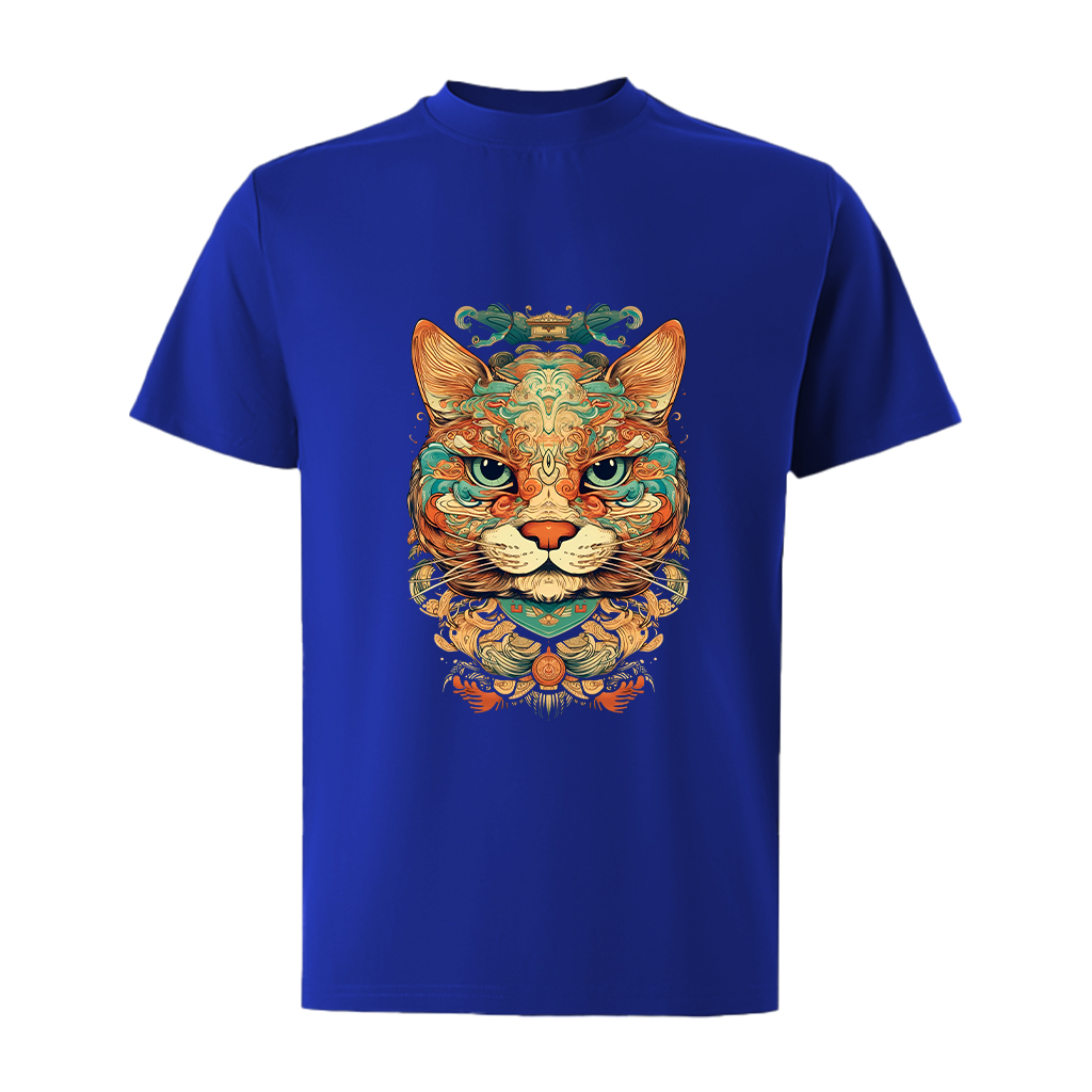 Áo thun nam form rộng 12 con giáp tuổi Mão ATD480 Miucho Iconic cotton cổ tròn in graphic_thumbnail_12