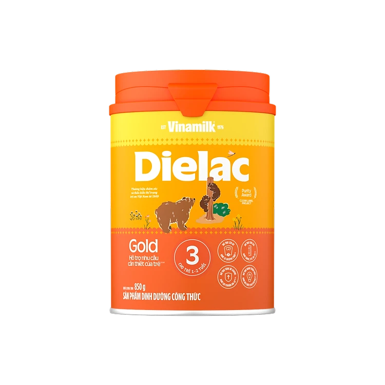 Sữa Bột DIELAC 850g số 3 Vinamilk