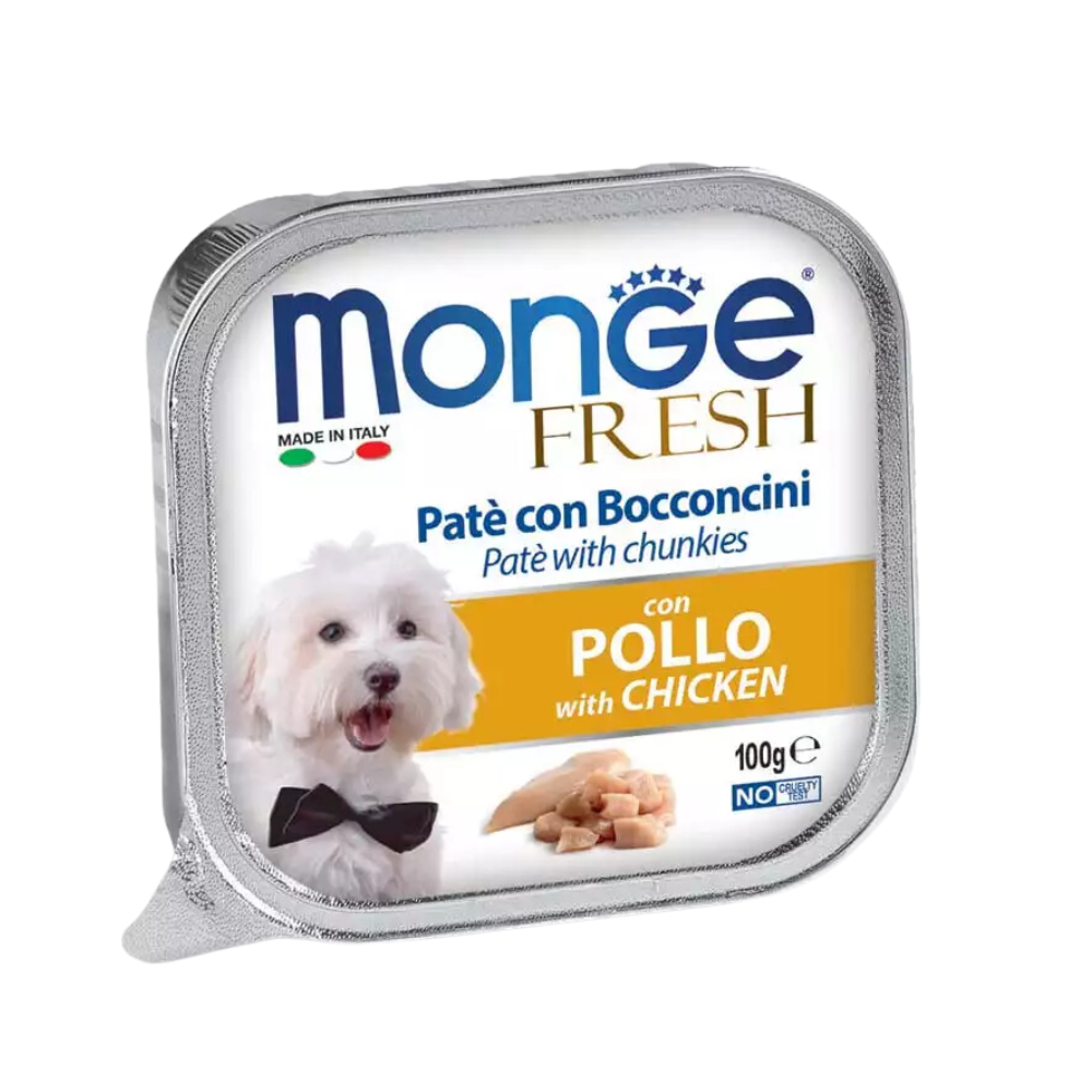 Pate cho chó Monge with Chicken (vị thịt gà) 100g
