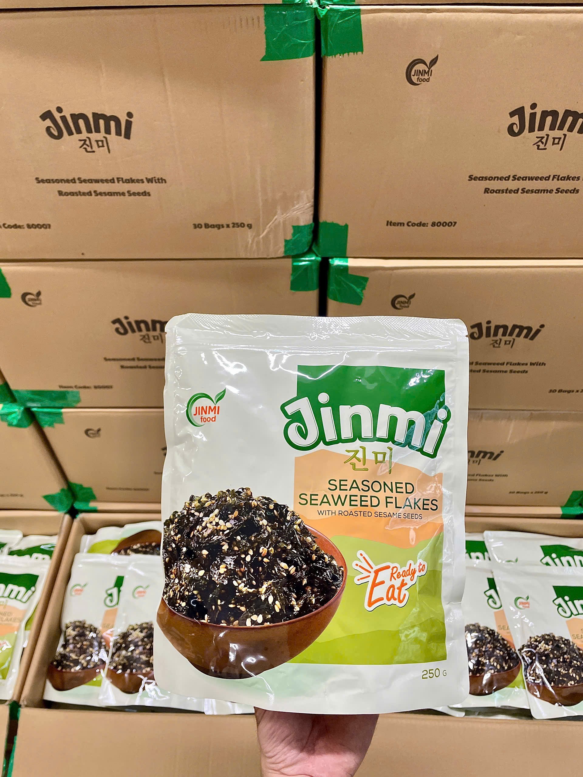Rong biển Jinmi sấy giòn vị truyền thống túi zip 250g_thumbnail_5
