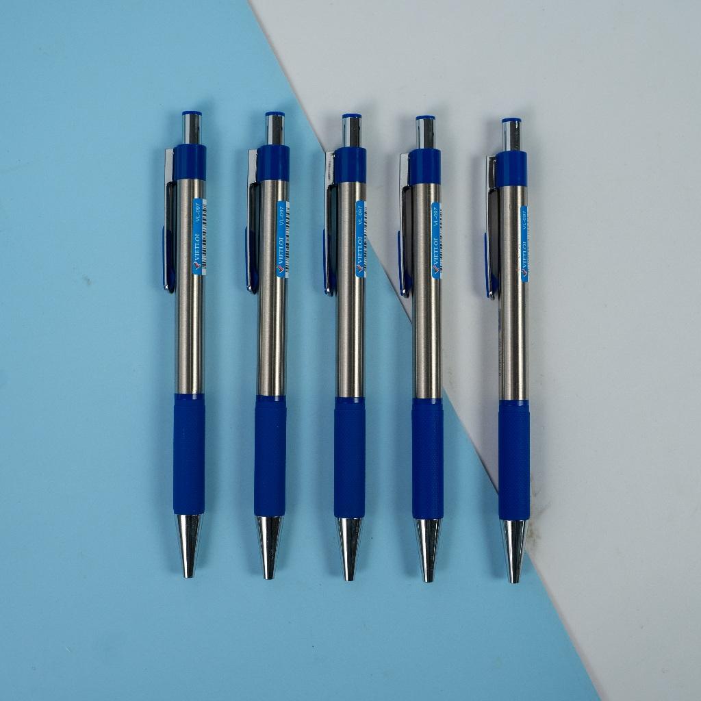 Bút ký mực gel thân kim loại kèm ngòi thay thế - VIỆT LỢI - VL097_thumbnail_6