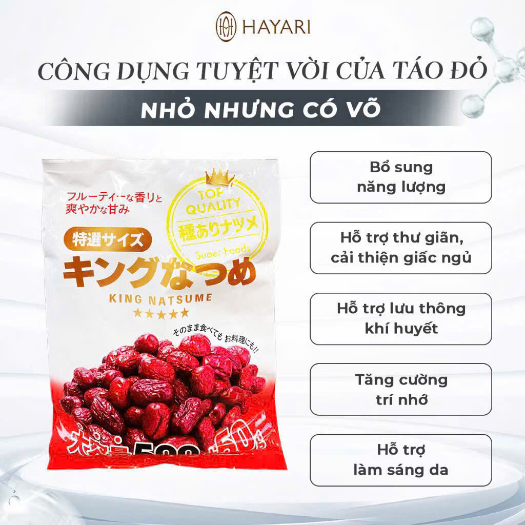 TÁO ĐỎ SẤY Organic NHẬT BẢN NATSUME 550g_thumbnail_4