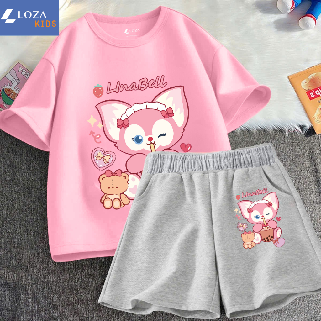 Đồ bộ bé gái in hình LinaBell - Loza SB227_thumbnail_4