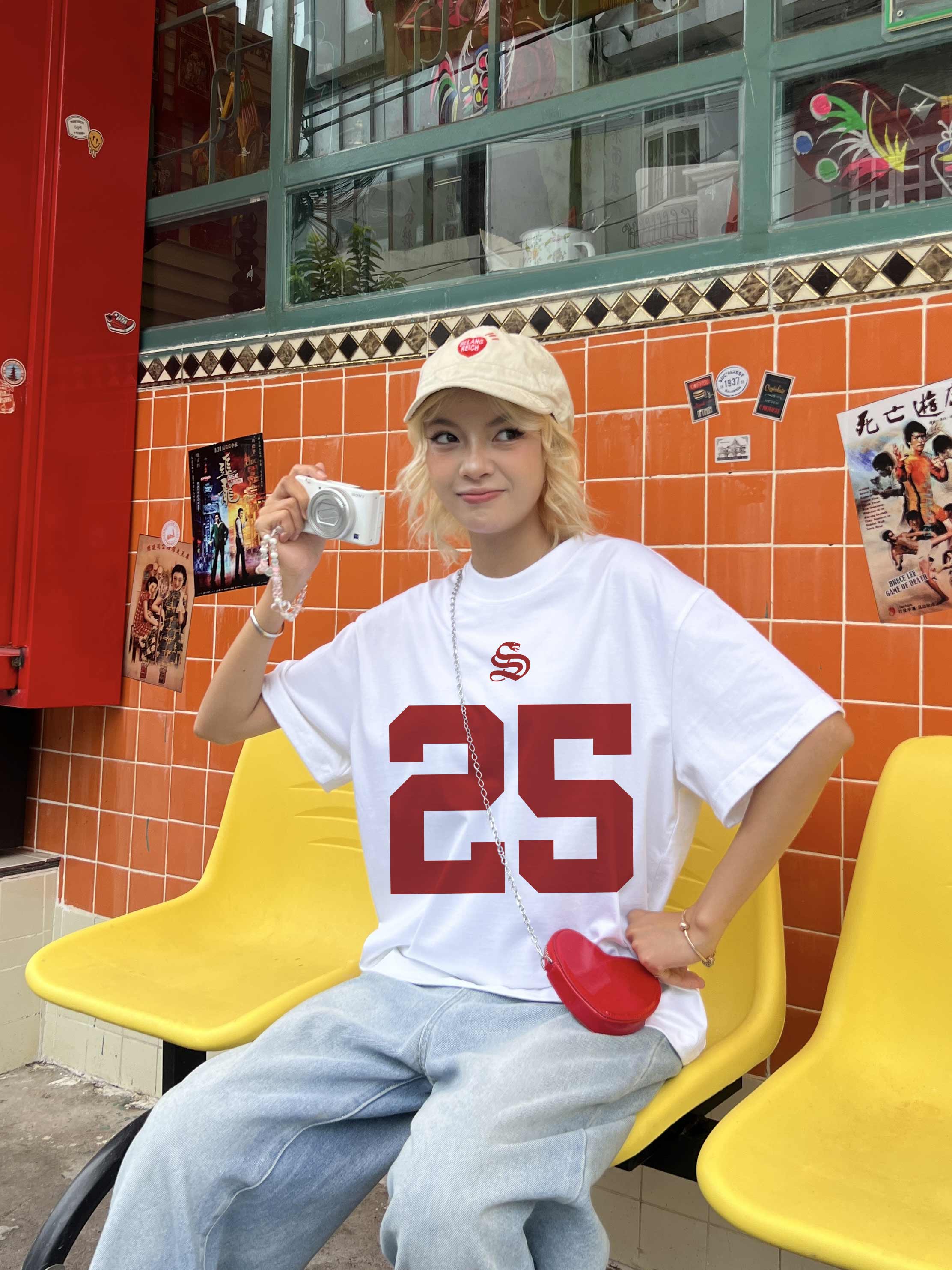 Áo thun tết local brand form boxy chất vải cotton 2C 250GSM đứng form AXD1738 Miucho in mix_thumbnail_3