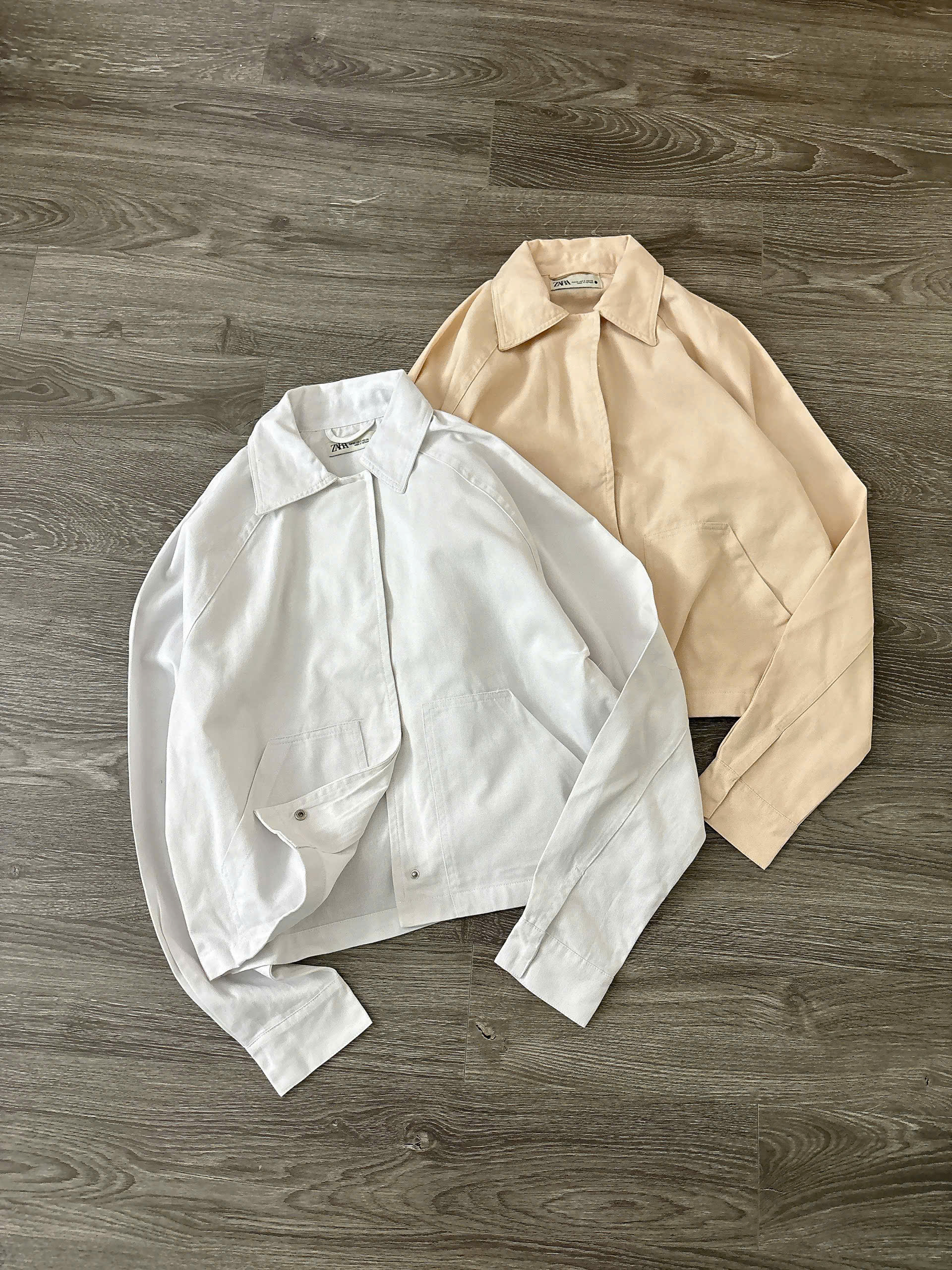 HK9 Áo khoác xịn 2M ( TRẮNG )