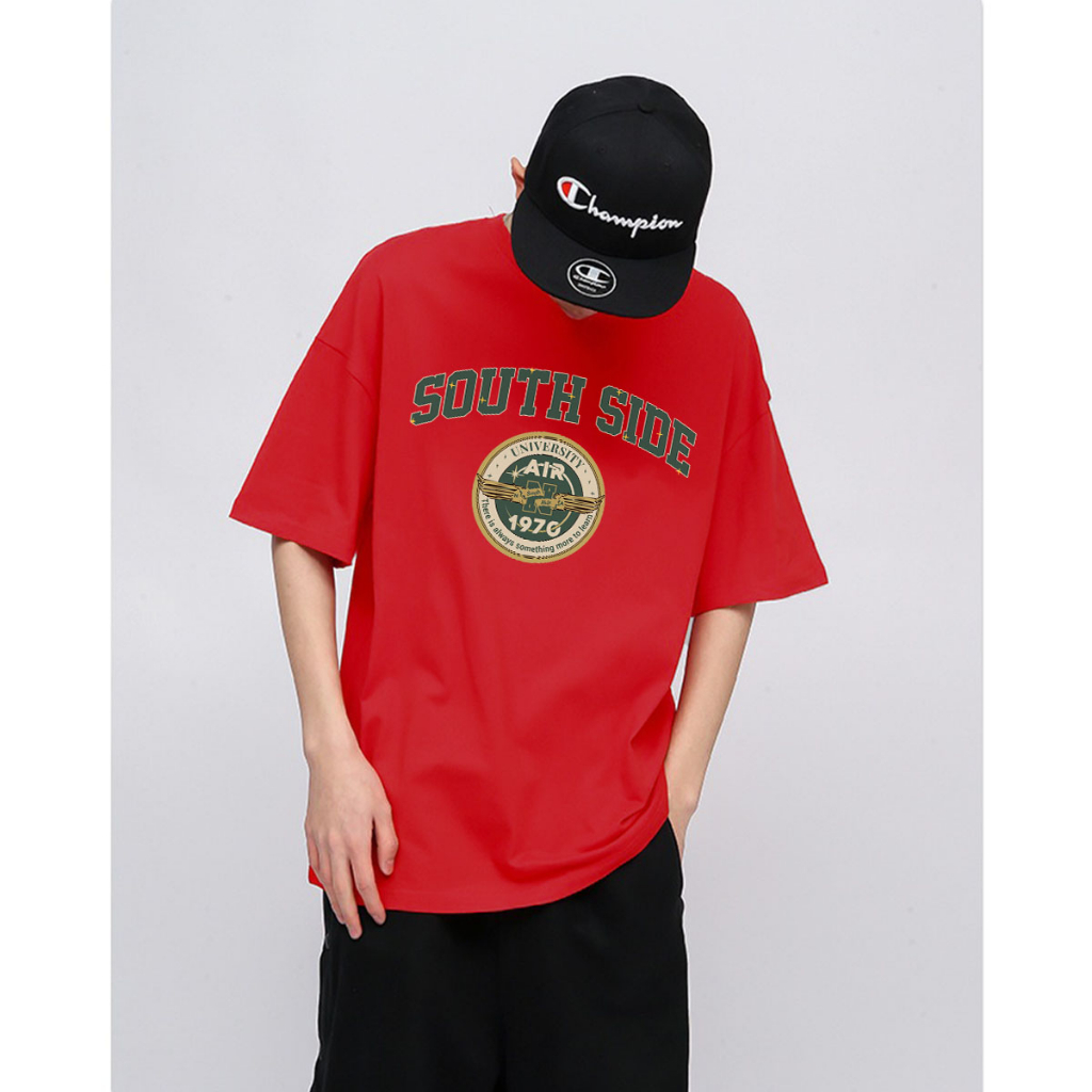 Áo thun nam form rộng ATD183 tay ngắn cổ tròn vải cotton Miucho Man in Typorgraphy_thumbnail_3