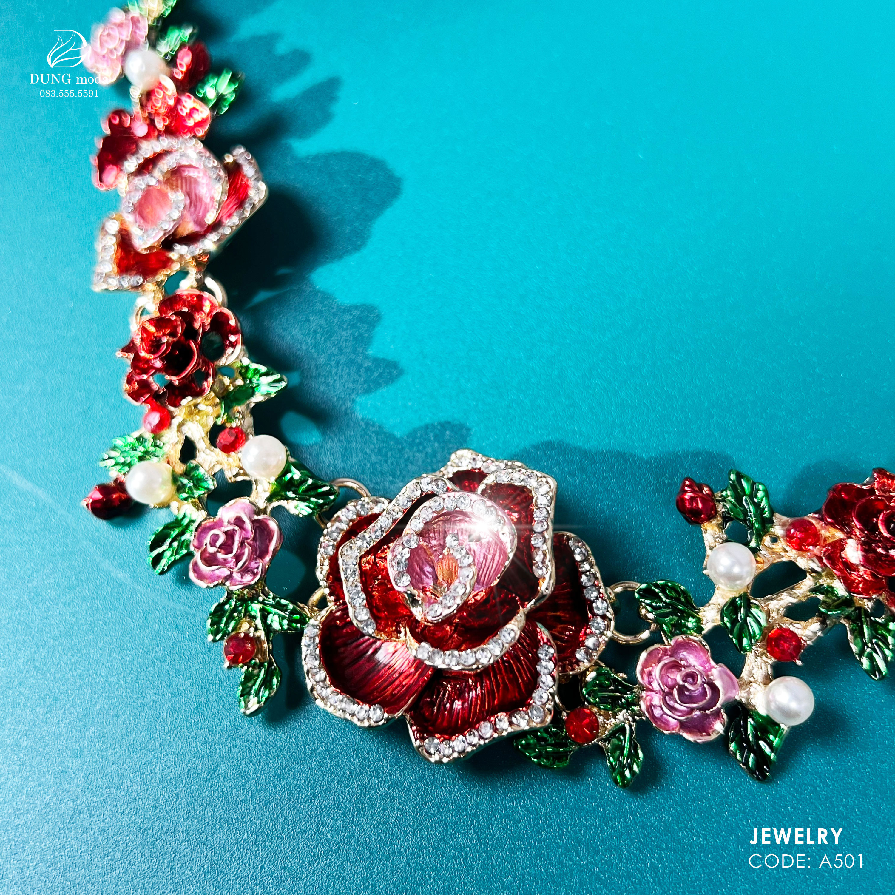 Bộ Trang Sức Pha Lê A501_thumbnail_3